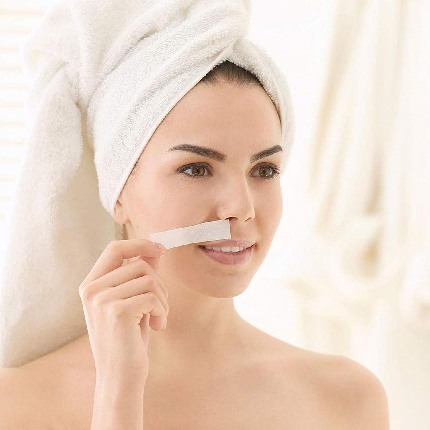 Tiras de Cera Depilatoria Juvale 400 Unidades 19.94x6.86 cm