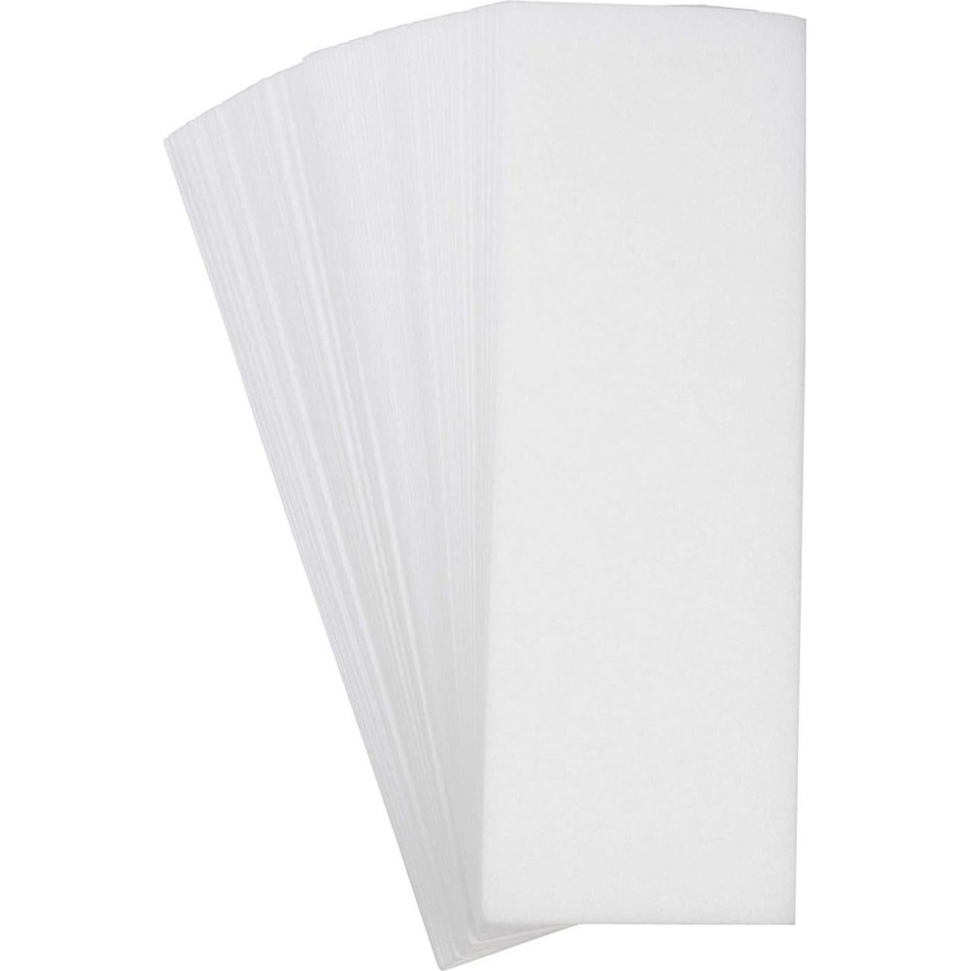 Tiras de Cera Depilatoria Juvale 400 Unidades 19.94x6.86 cm