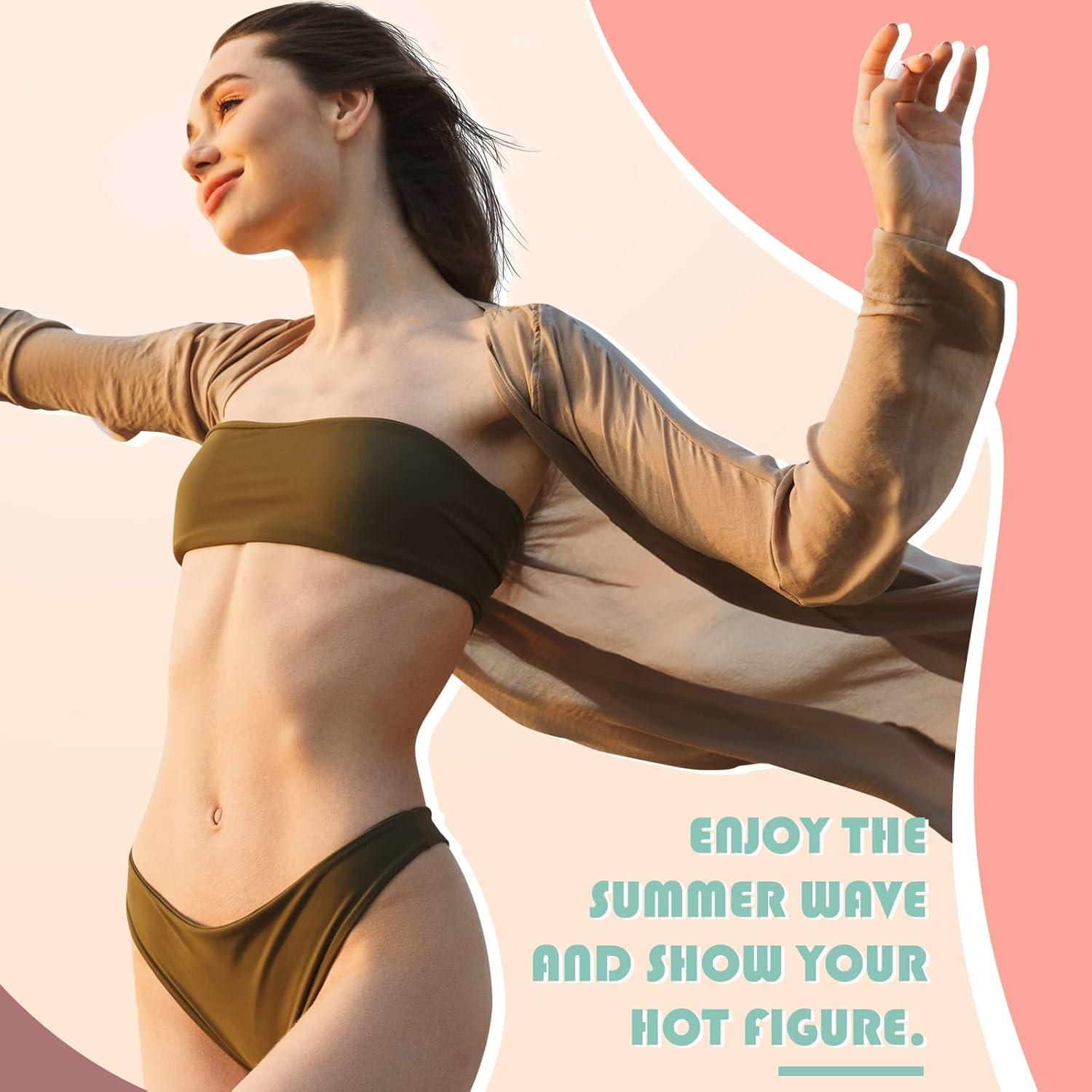 1000 Tiras de Cera No Tejidas Rosa Thenshop 3.8 x 10 cm