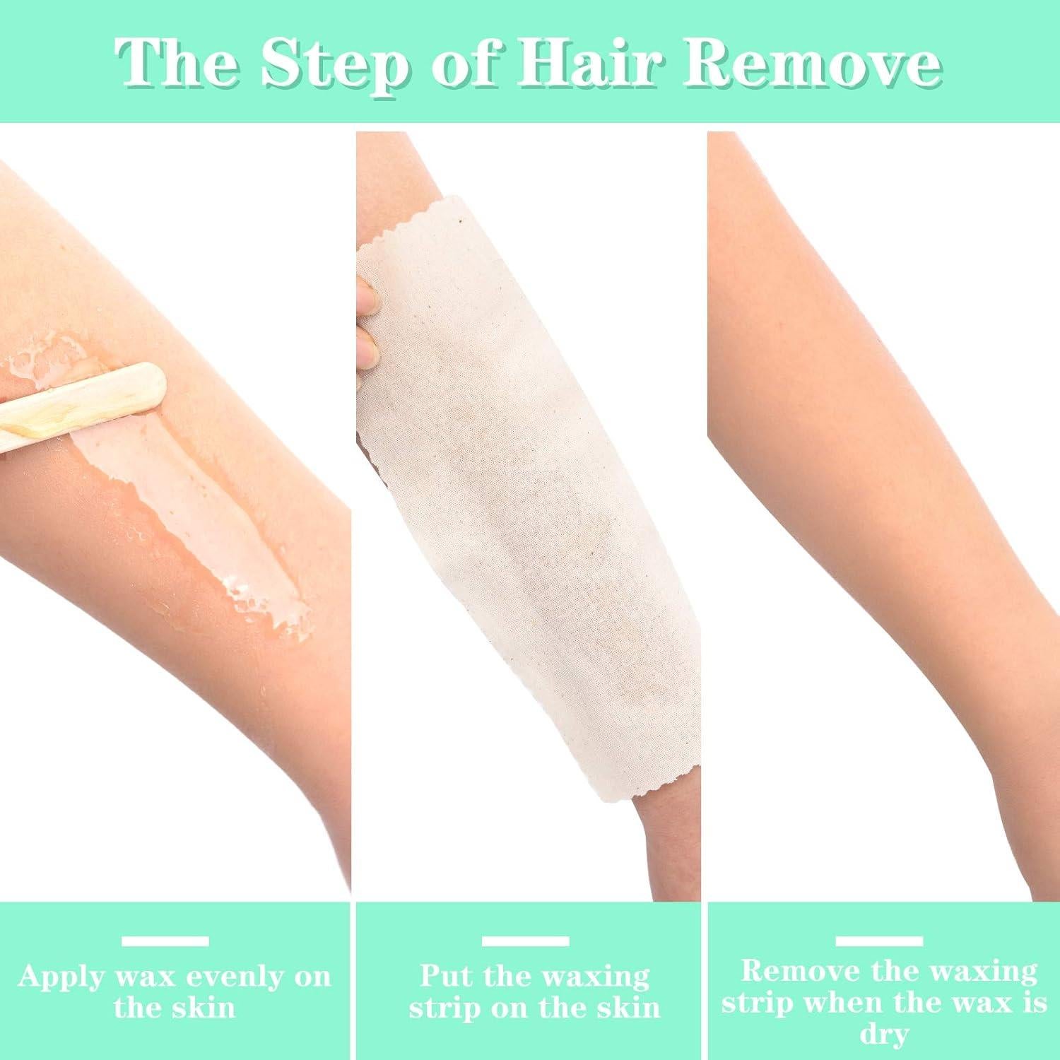 Tiras de Muselina para Depilación Maitys 100 Piezas 7x20cm