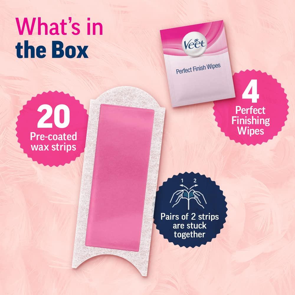 Kit de Cera para Cuerpo Veet Piel Normal 28 Días Suavidad