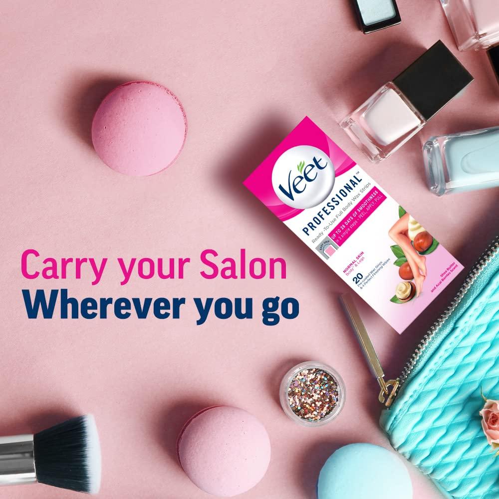 Kit de Cera para Cuerpo Veet Piel Normal 28 Días Suavidad