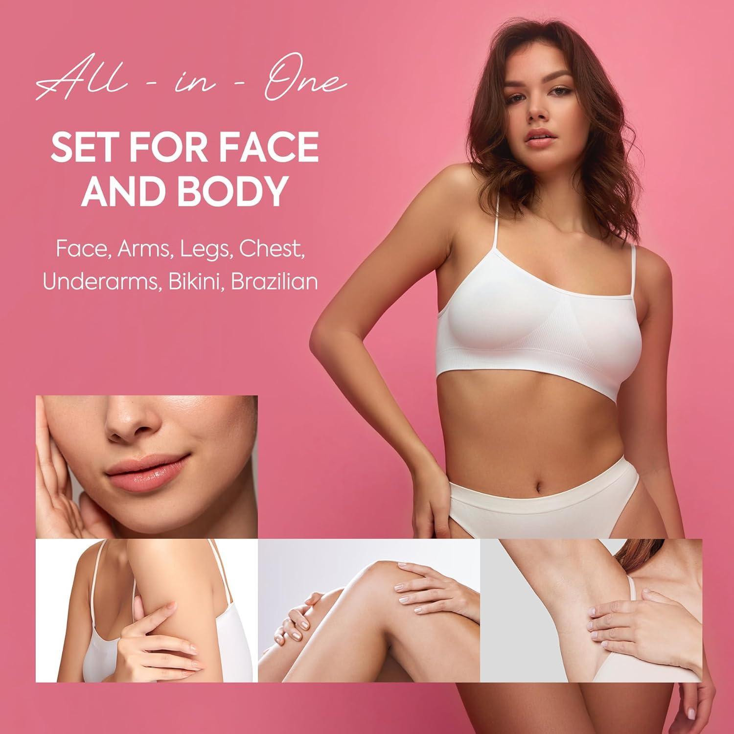 Tiras de Cera Depilación YGCODE 60 Unidades para Mujer