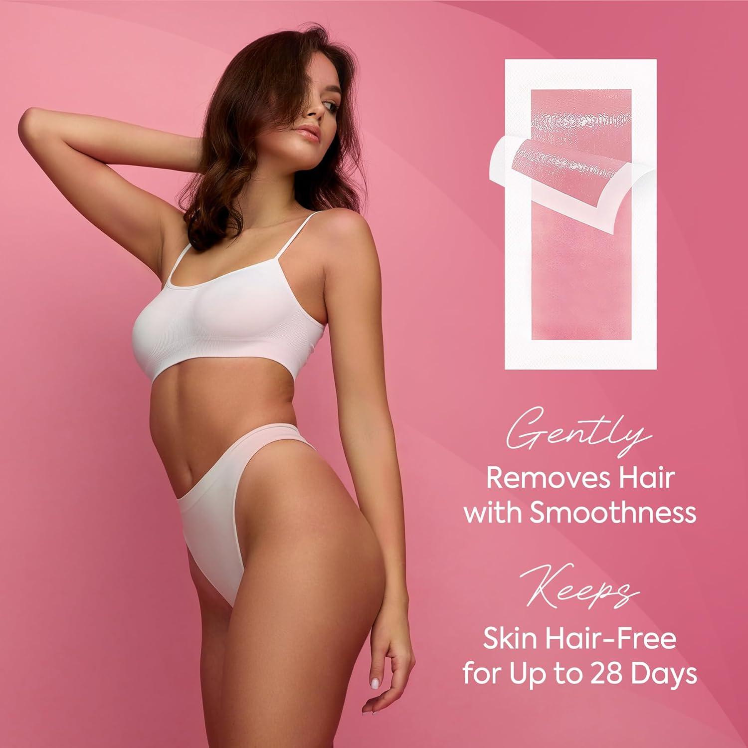 Tiras de Cera Depilación YGCODE 60 Unidades para Mujer