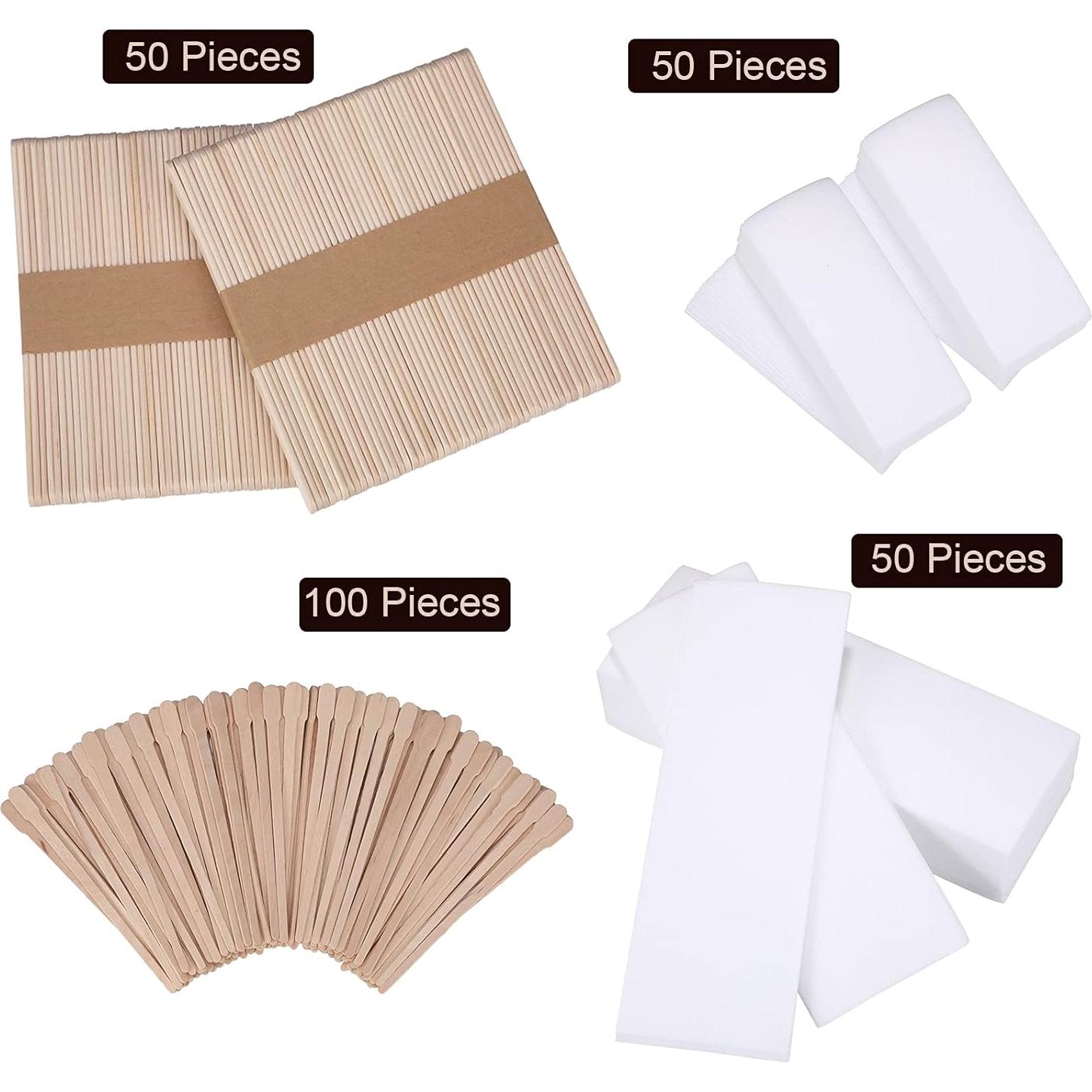 Kit de Tiras de Cera Yaomiao 250 Piezas para Depilación