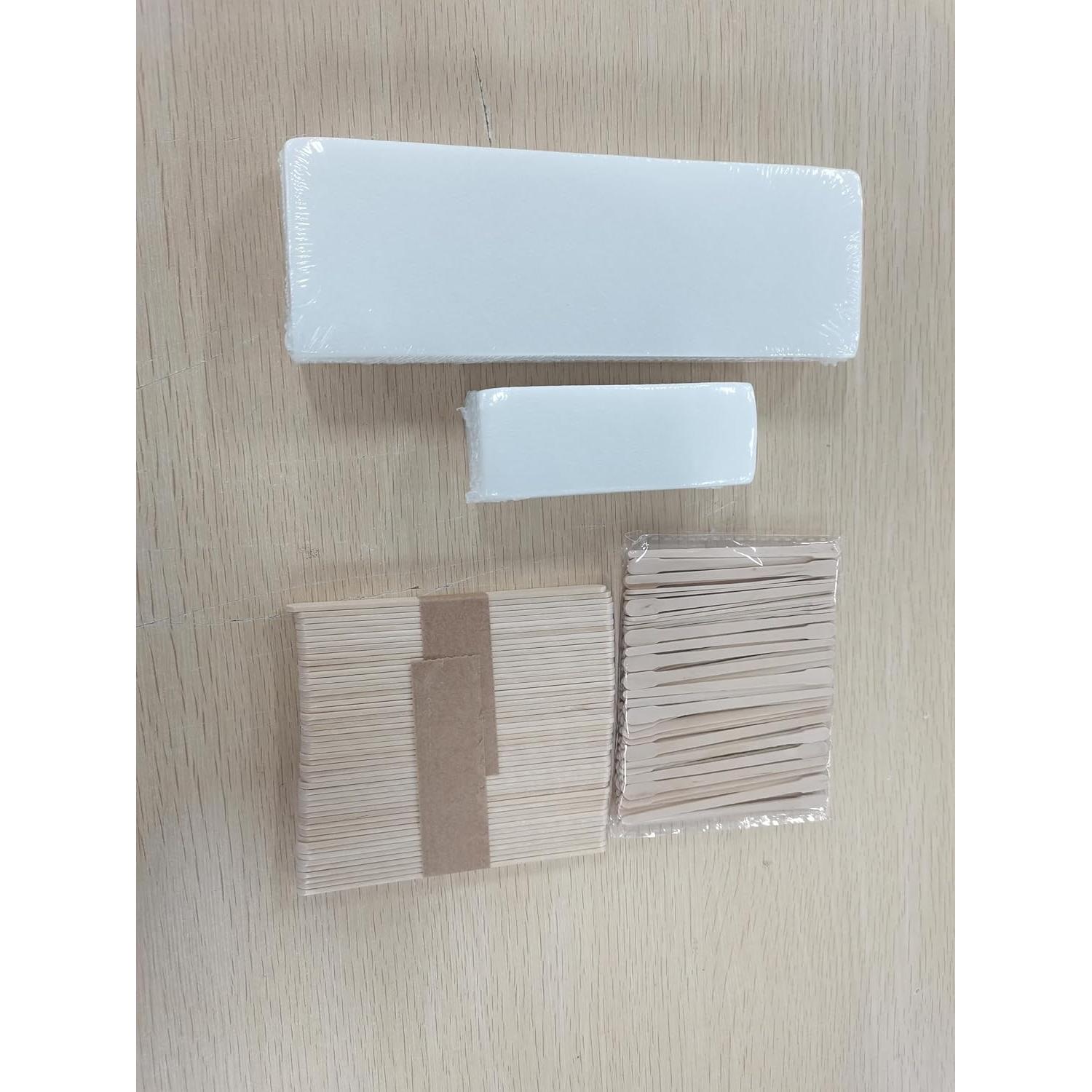 Kit de Tiras de Cera Yaomiao 250 Piezas para Depilación