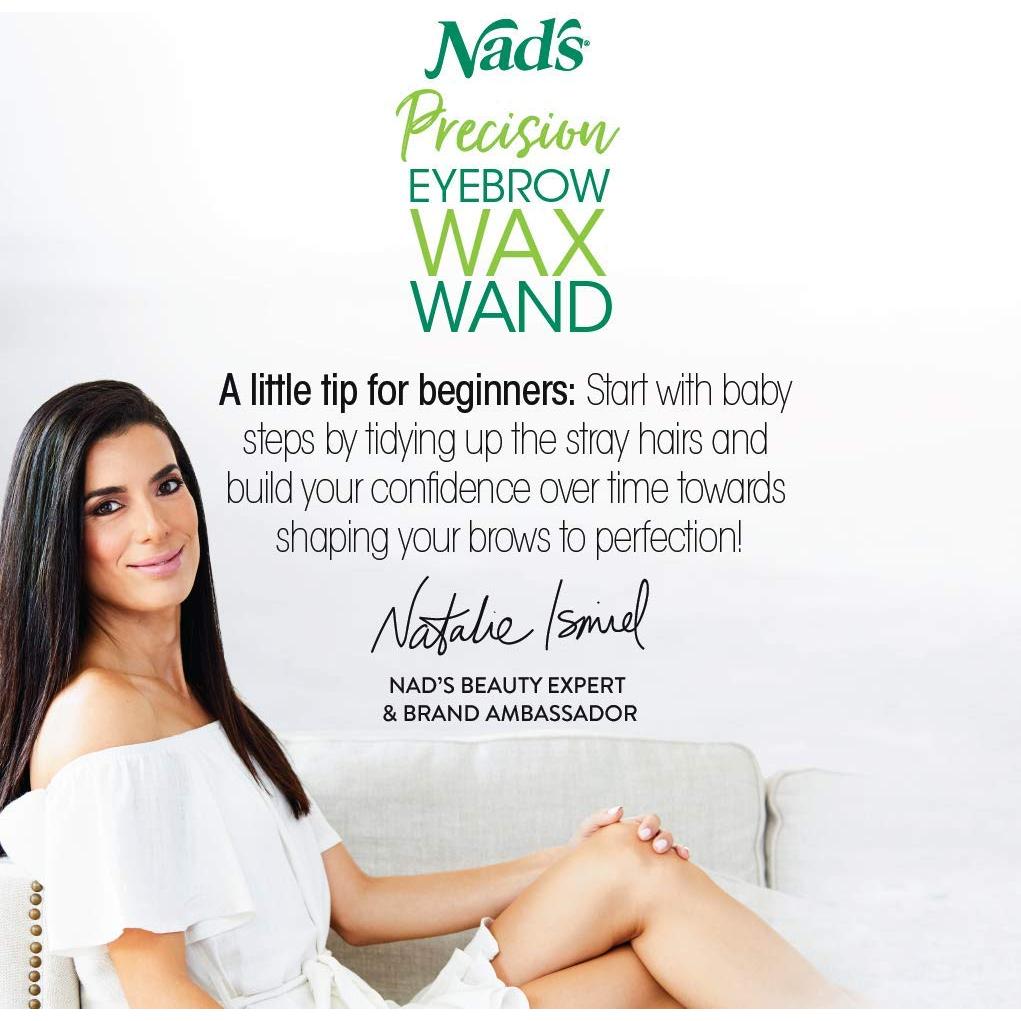 Kit de Cera para Cejas Nad's 0.057 kg, Eliminación Vello Facial