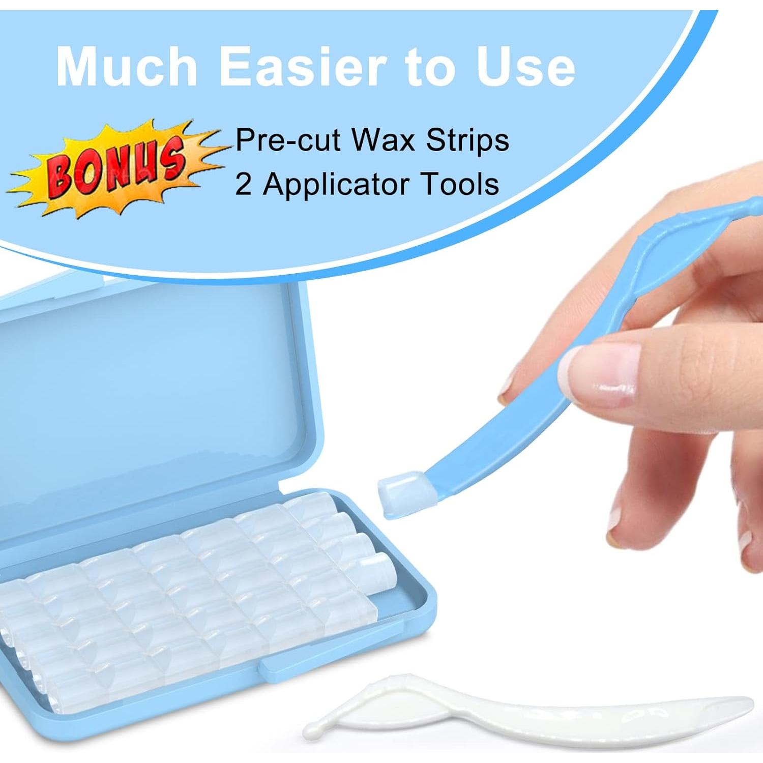 Cera para Brackets Wellcale 10 Paquetes Menta Aloe Vera