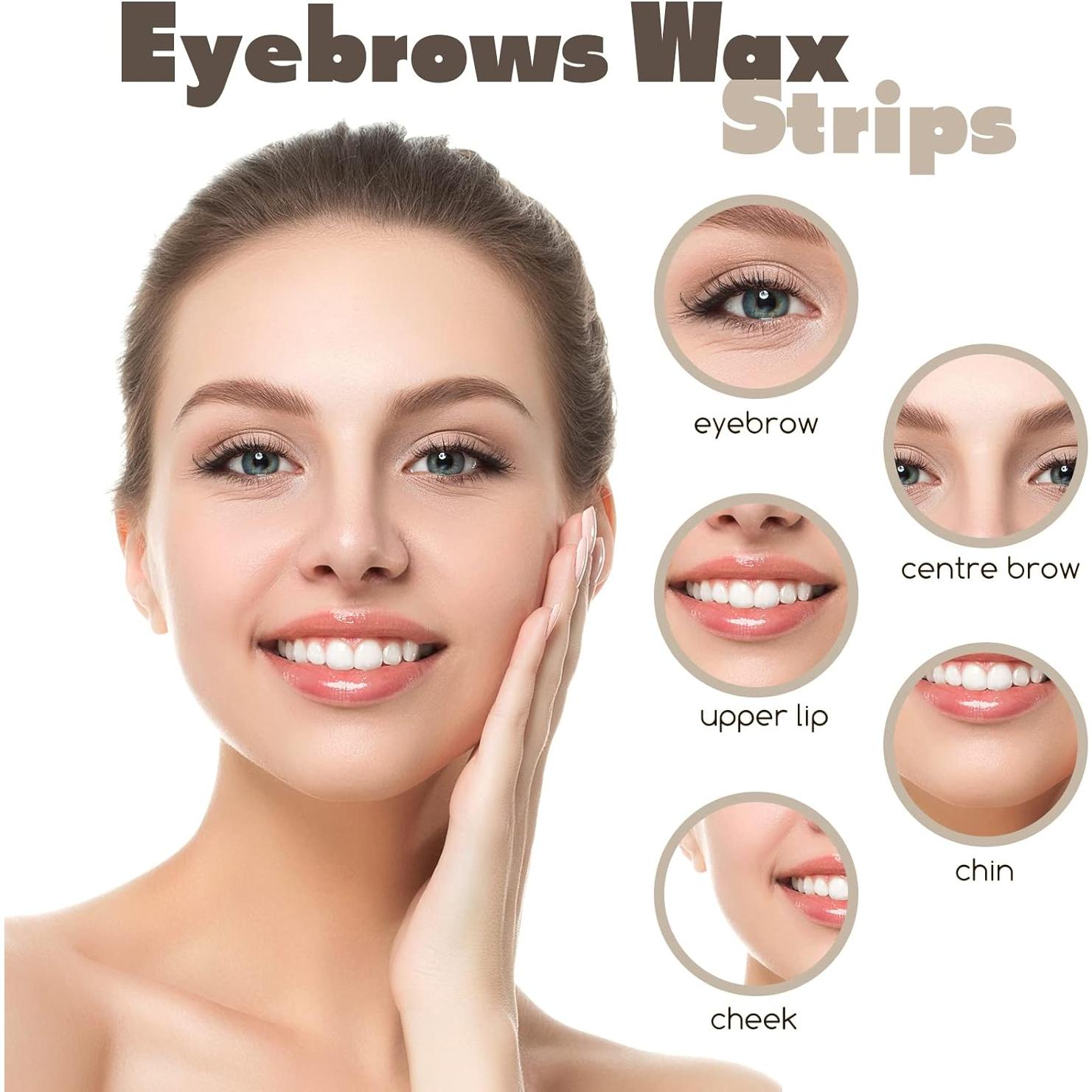 Tiras de Cera para Depilación Facial Maitys 400 Piezas