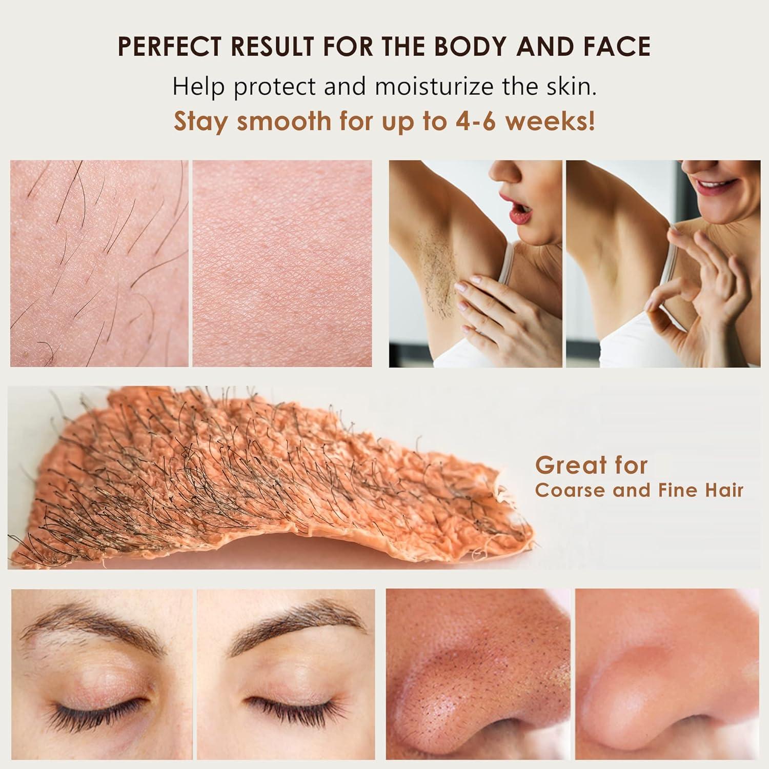 Kit de Cera Todo en Uno DELEXI 41g para Depilación Completa