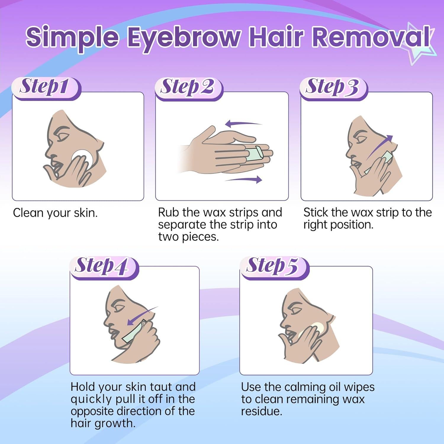 Kit de Depilación Corporal Cintas de Cera 86 Piezas GUANGZHOU