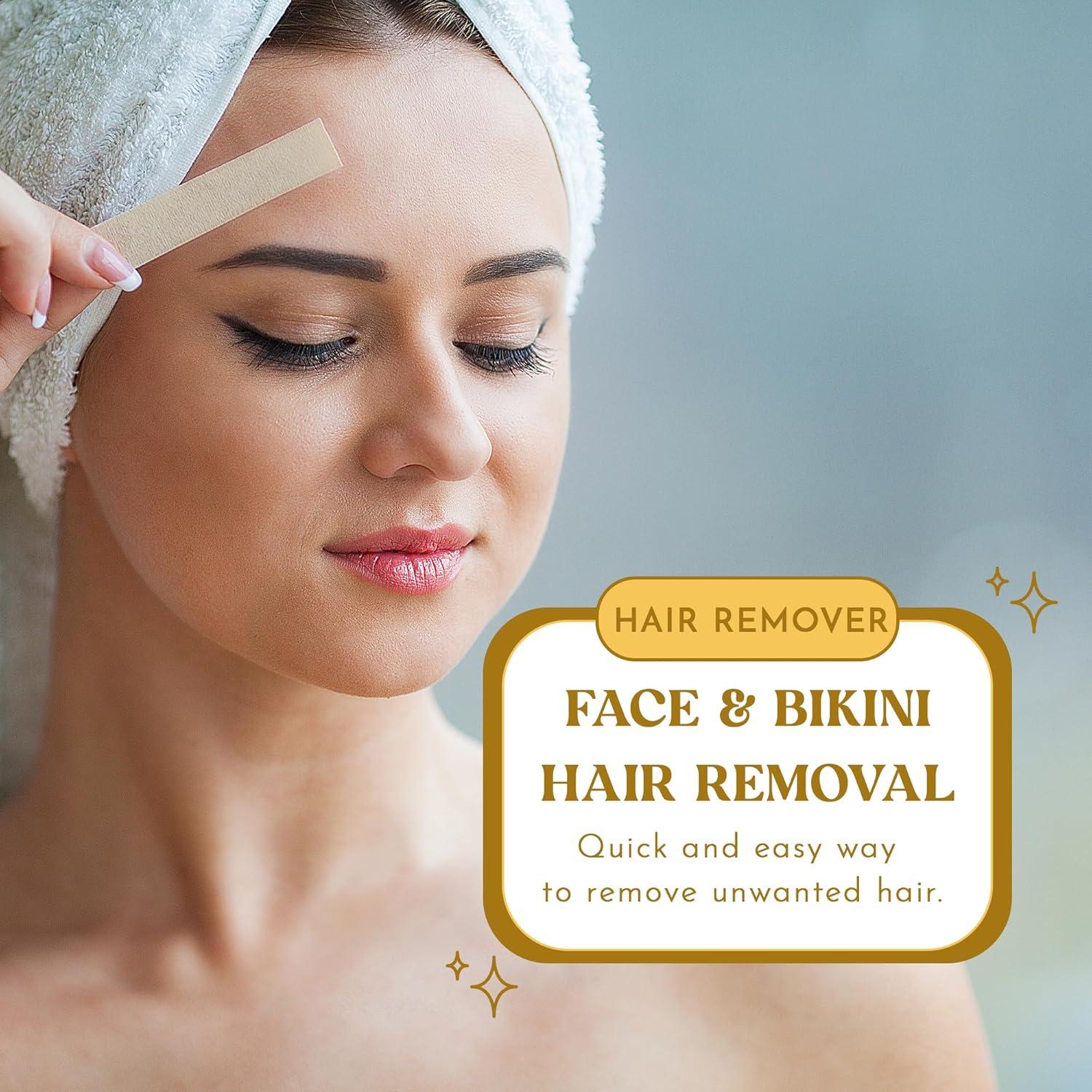 Tiras de Cera MOOM Express con Manzanilla y Lavanda - 10 Unidades