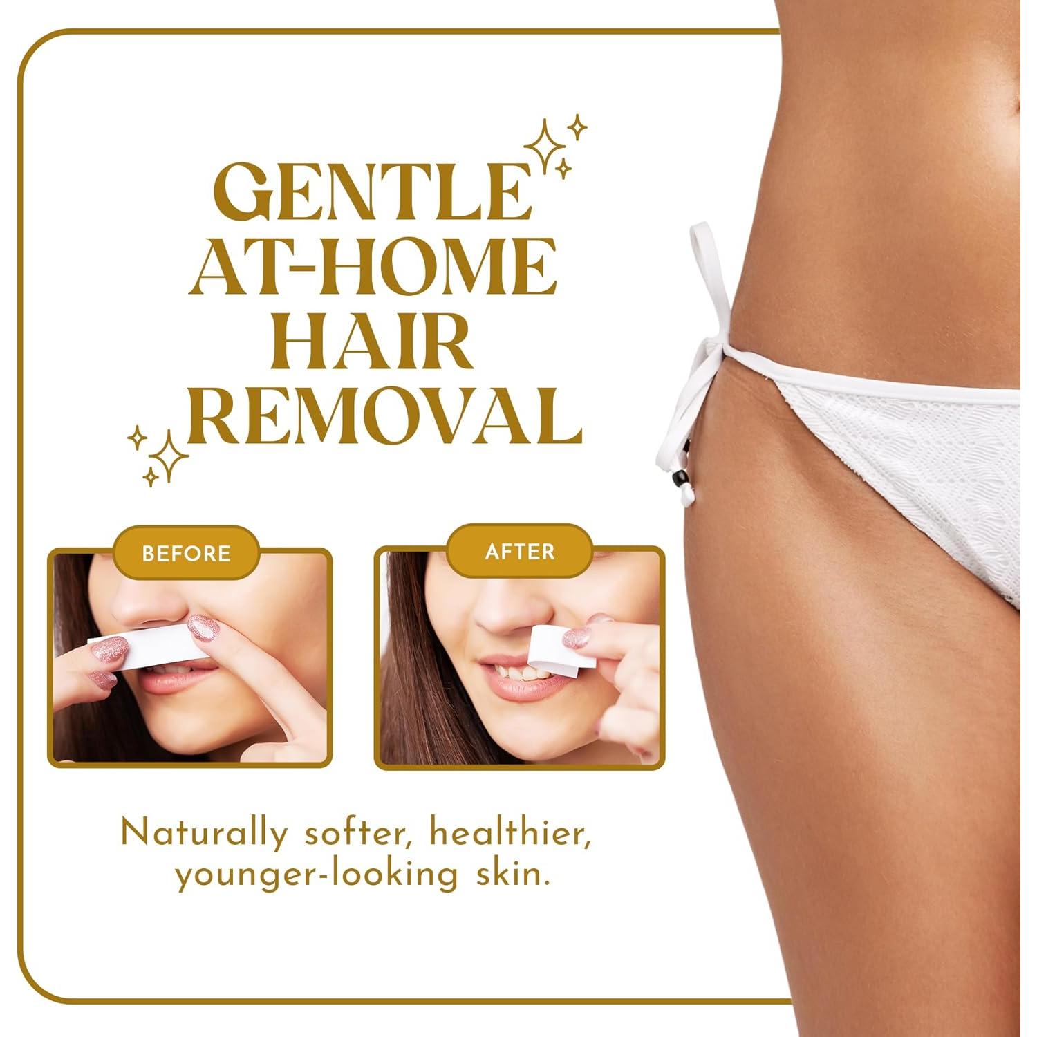 Tiras de Cera MOOM Express con Manzanilla y Lavanda - 10 Unidades