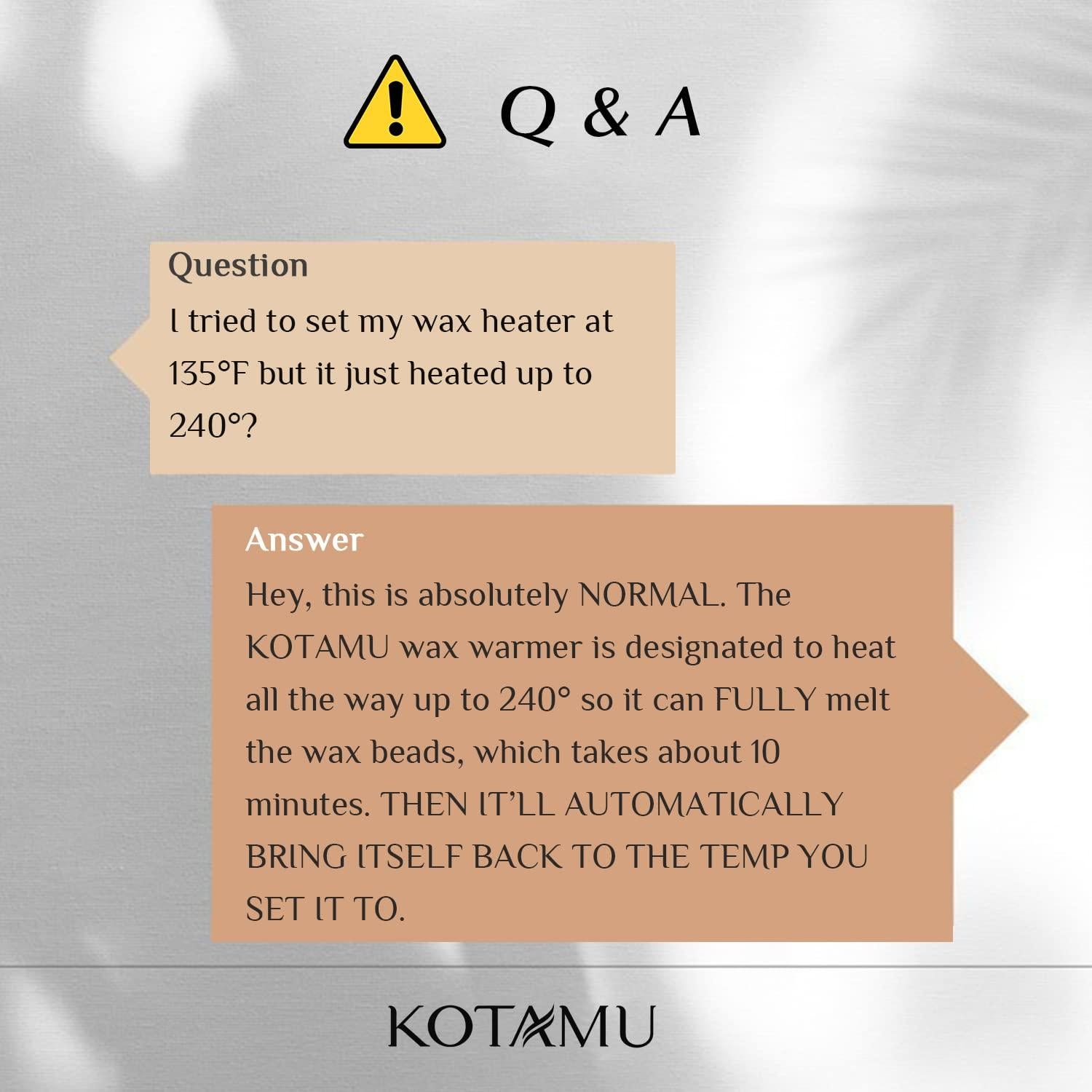 Kit de Depilación Digital KOTAMU Cera Rosa 1.28kg 25 Accesorios