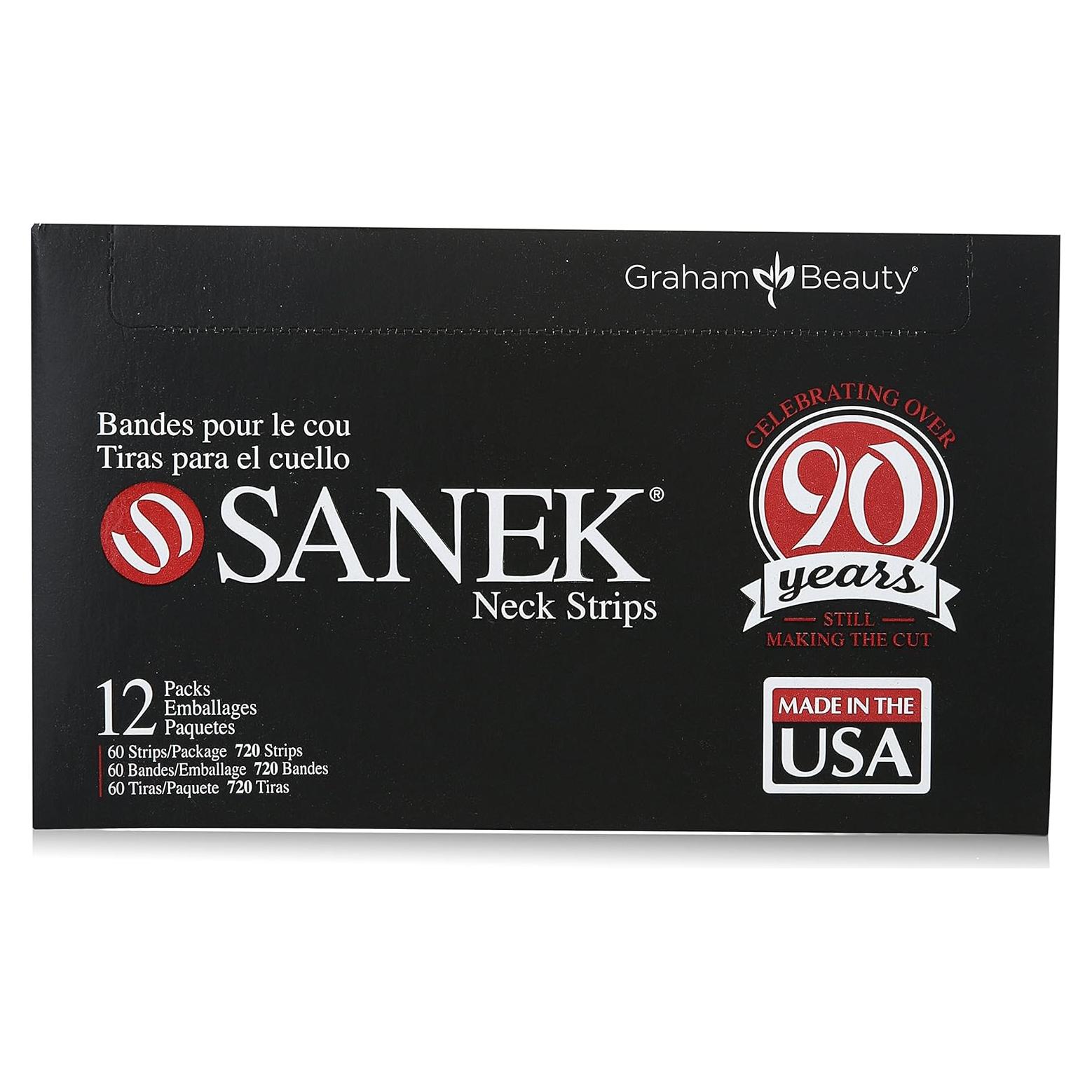 Tiras de Cuello SANEK, 720 Unidades, Suaves y Absorbentes