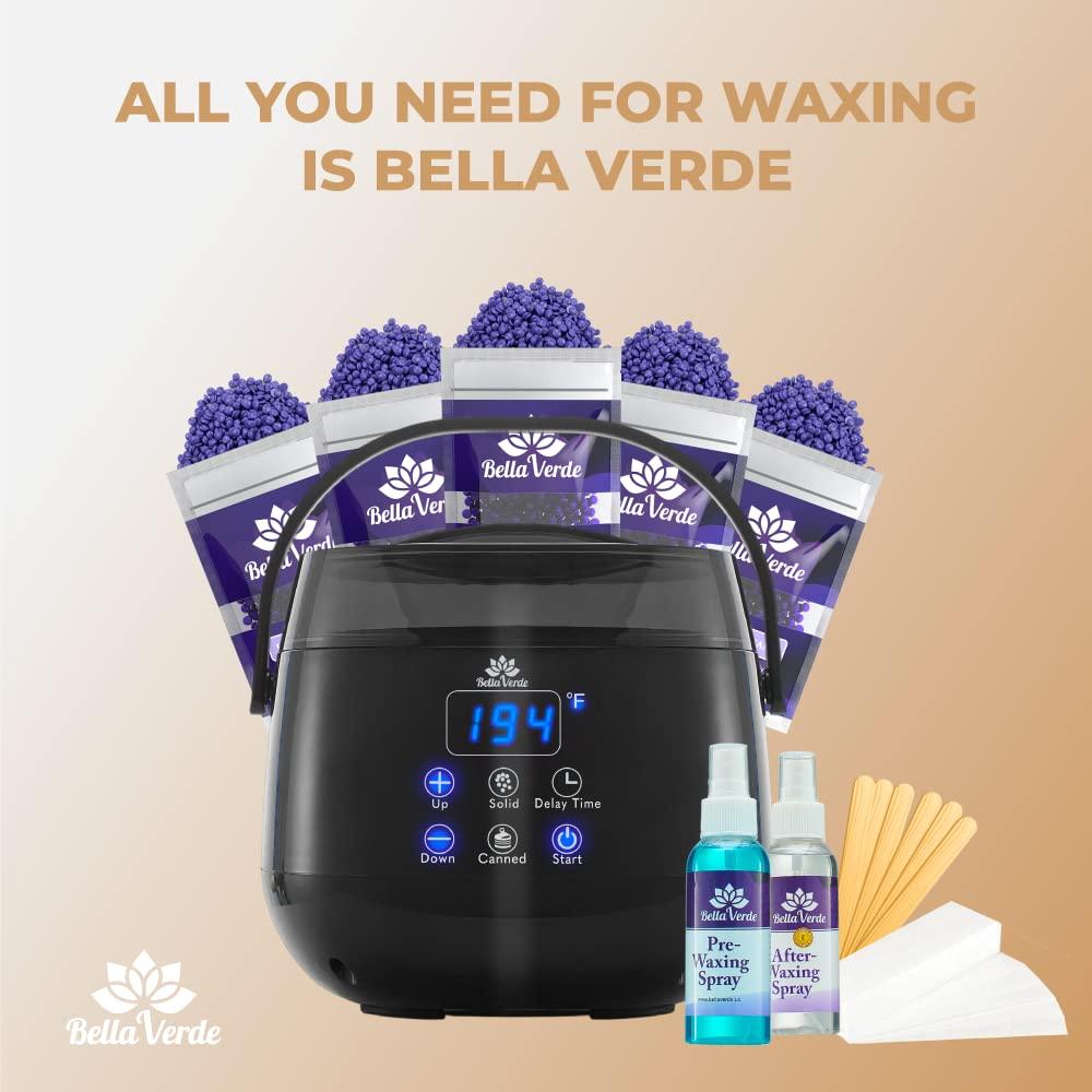 Palitos y Tiras de Cera BellaVerde - 400 Unidades - Grande