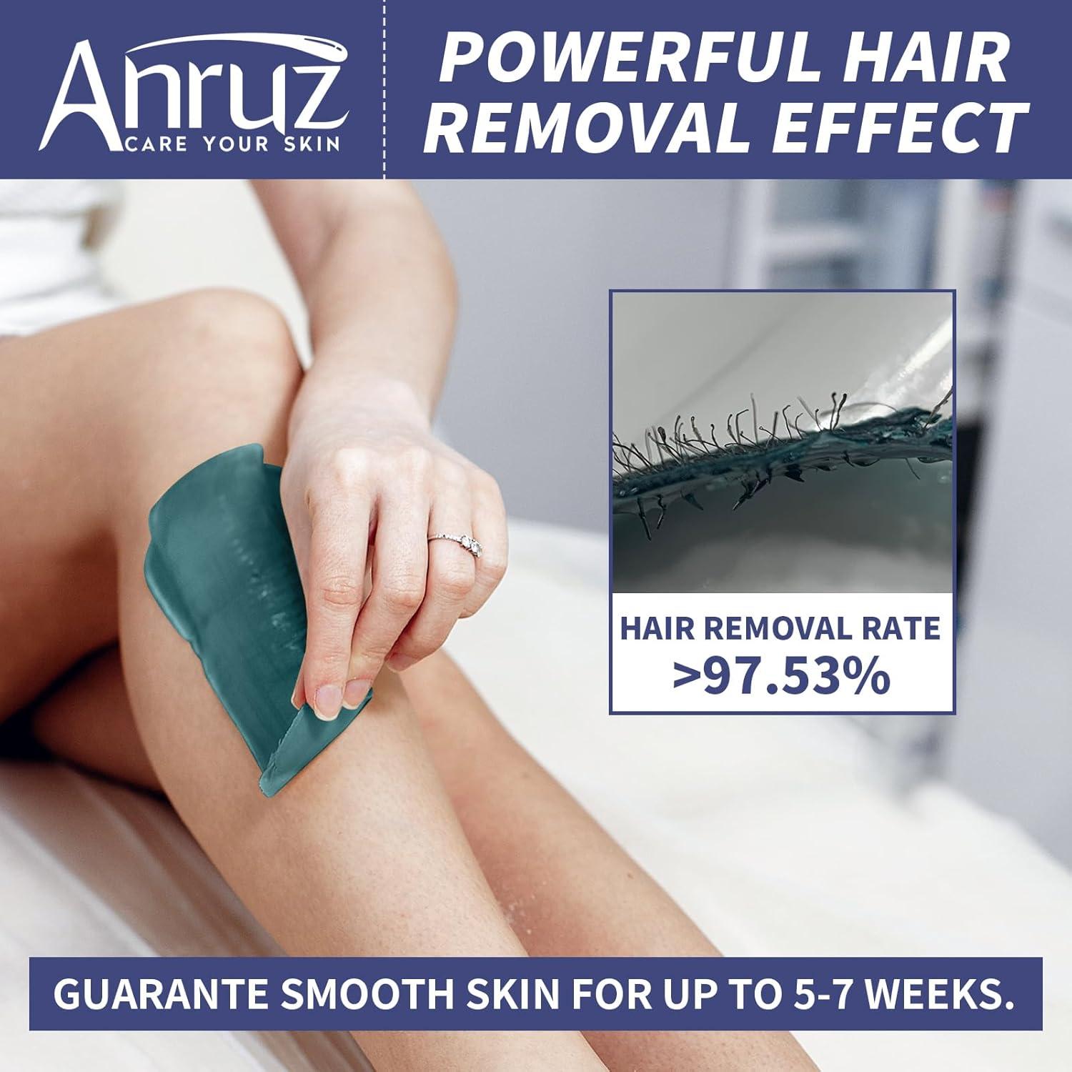 Kit de Cera ANRUZ 56 Piezas para Depilación en Casa