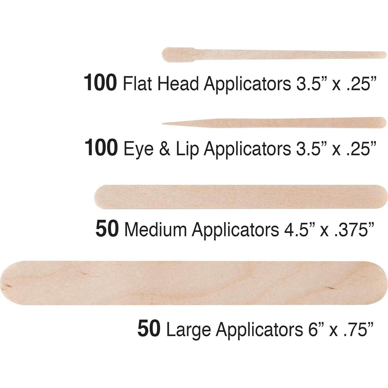 Kit de Palitos de Madera ForPro 300 Unidades para Depilación