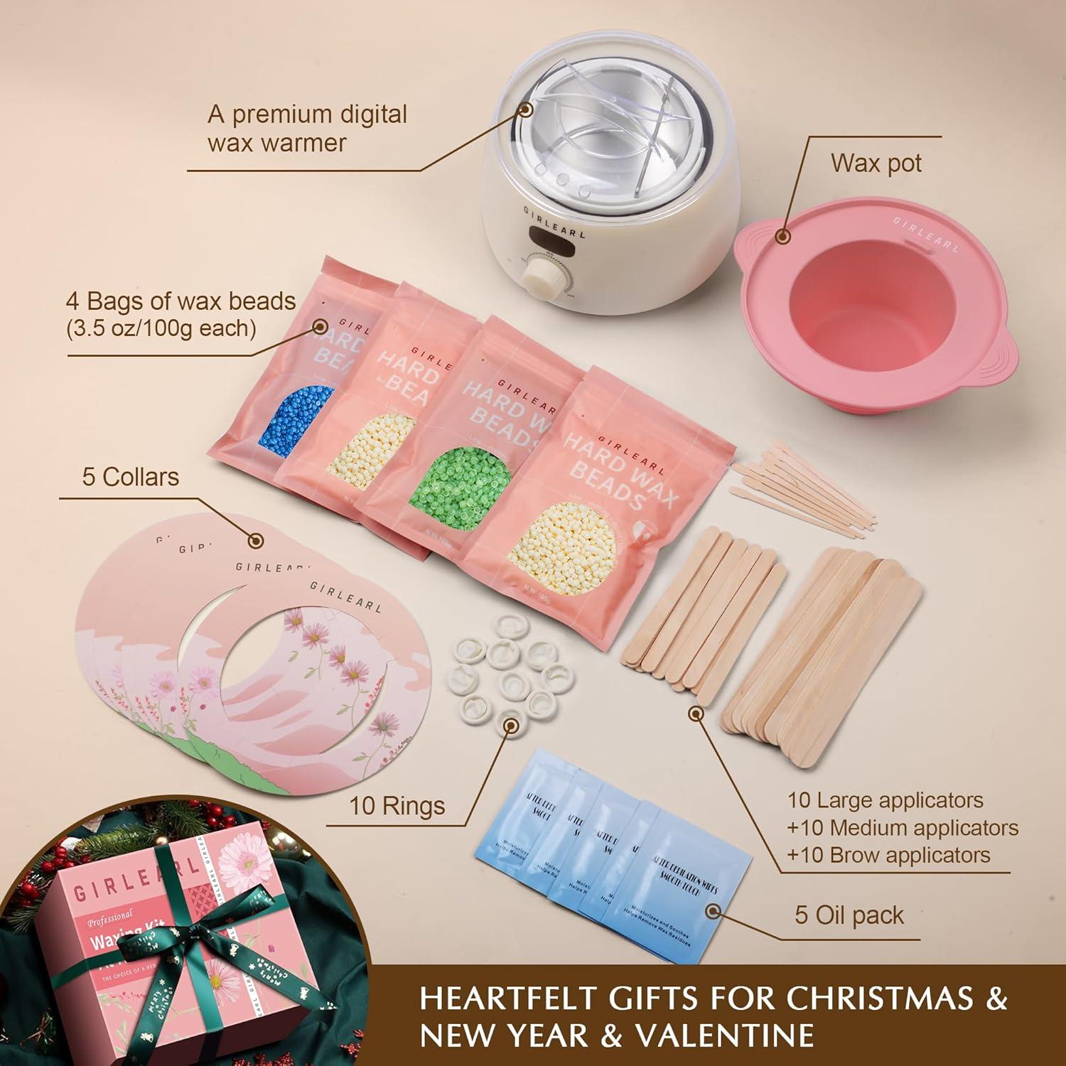 Kit de Cera Digital GIRLEARLE para Depilación en Casa