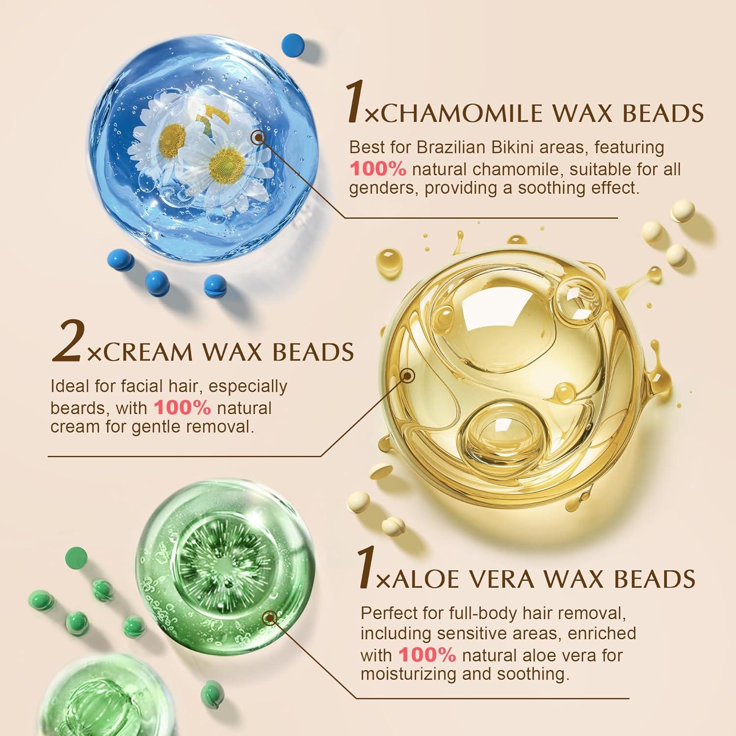 Kit de Cera Digital GIRLEARLE para Depilación en Casa