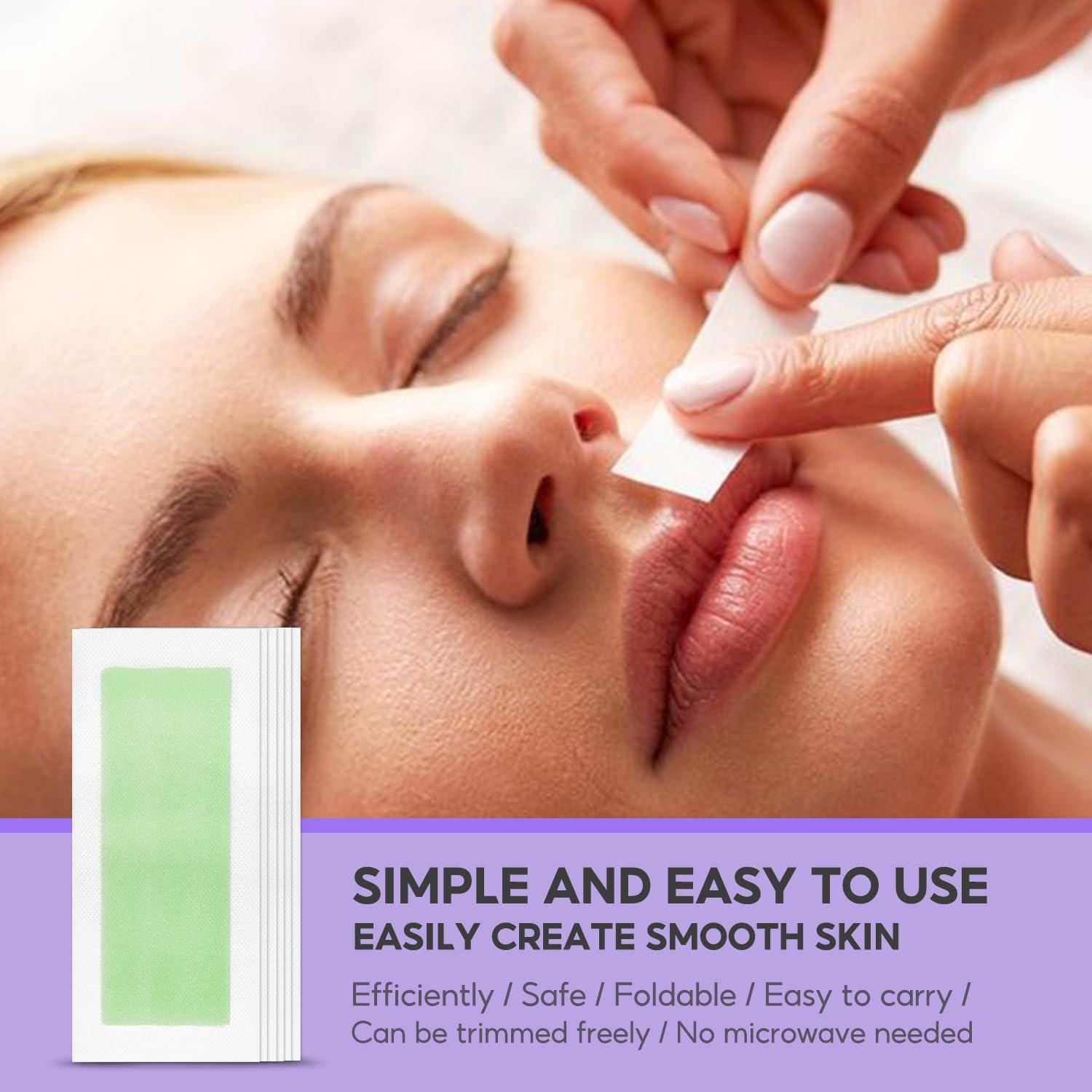 Tiras de Cera Sumax 72 Piezas Cera de Abeja y Jojoba