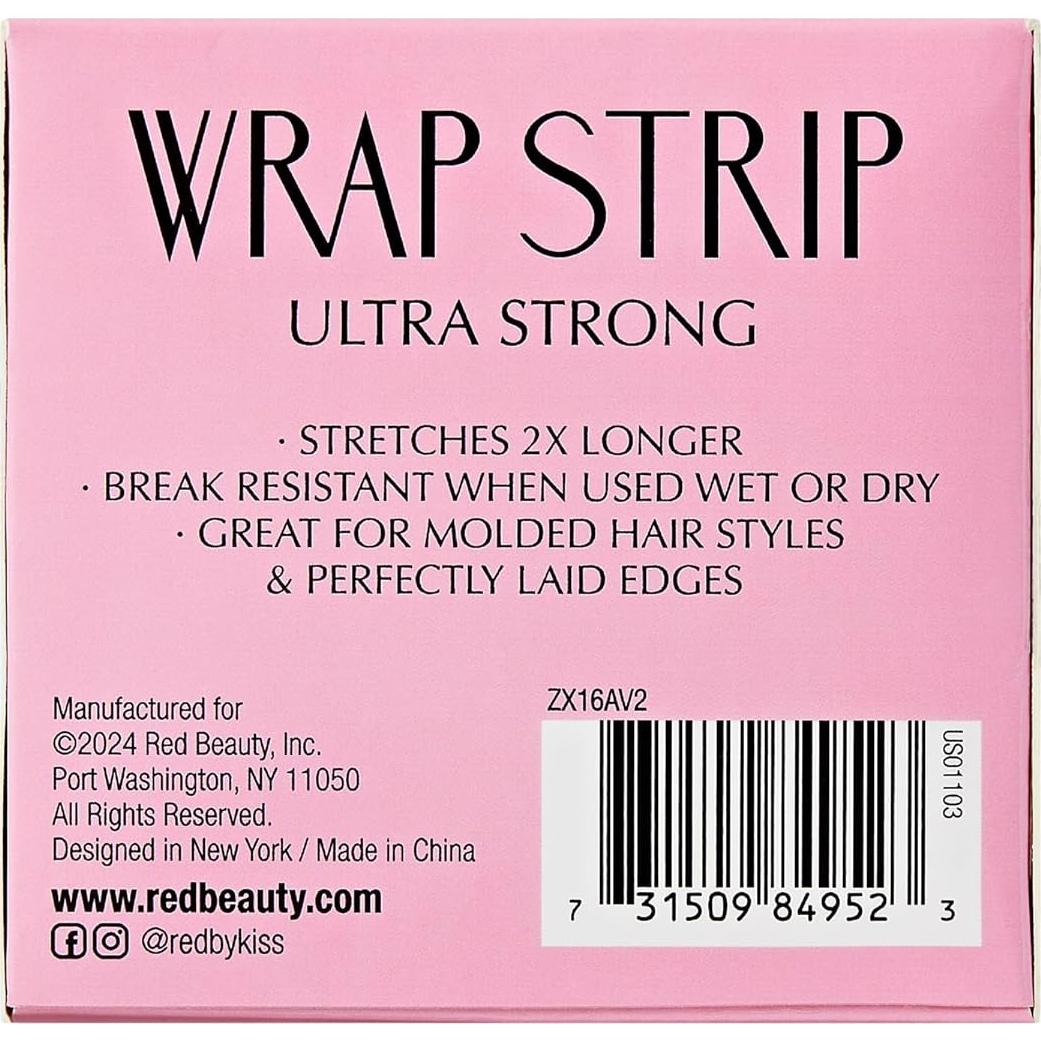 Cinta para Envolver Cabello Red by Kiss Ultra Fuerte 40 Tiras