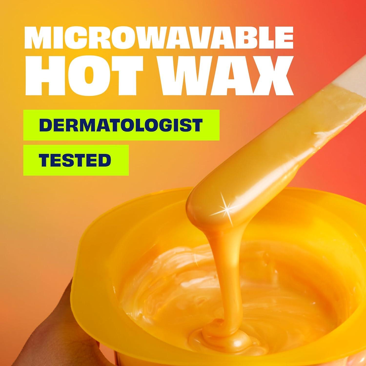 Kit de Cera Caliente Nair Lux Wax 199g para Depilación