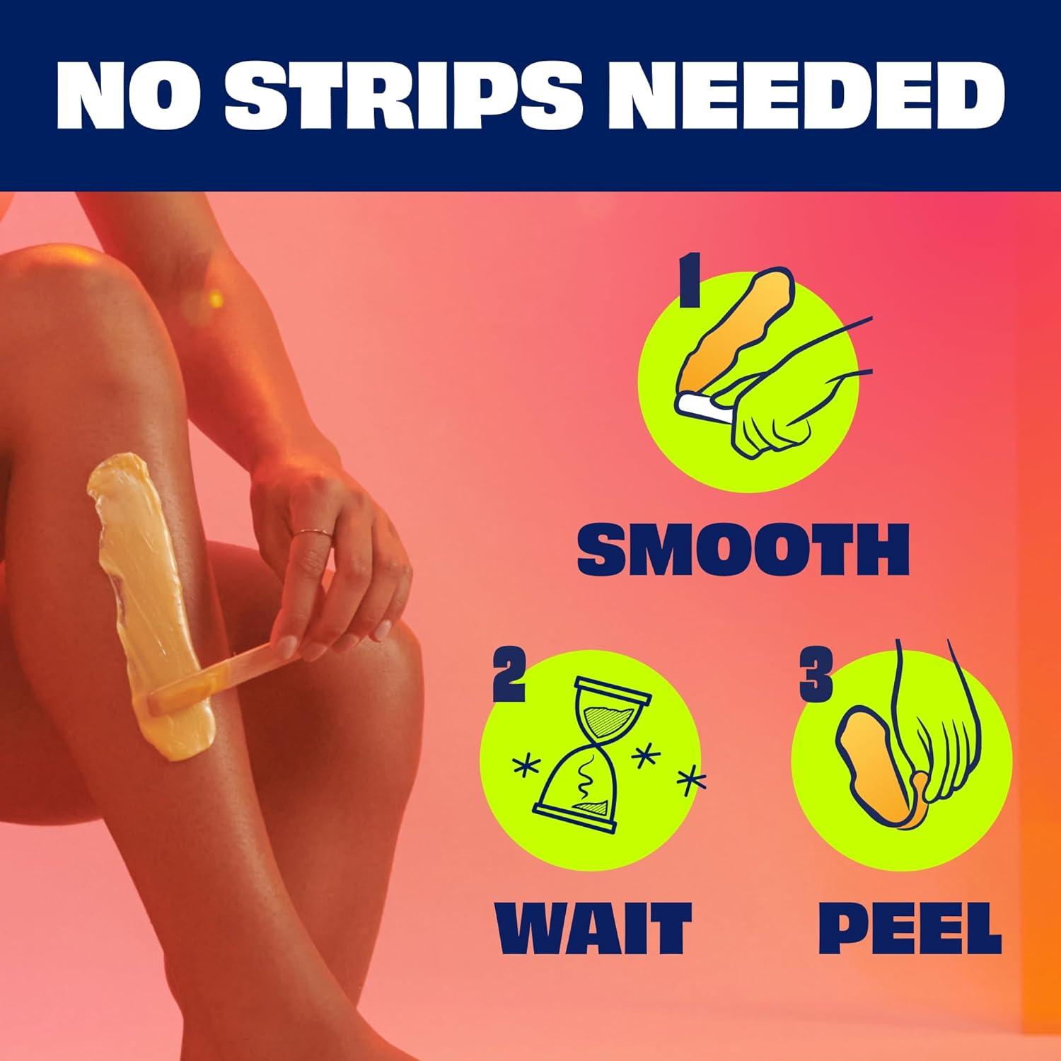 Kit de Cera Caliente Nair Lux Wax 199g para Depilación