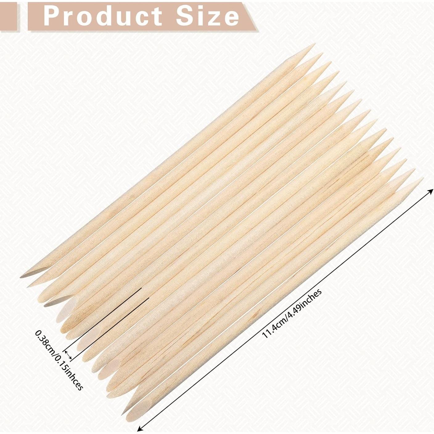 Palitos de Cera de Madera Demissle 400 Piezas para Cejas