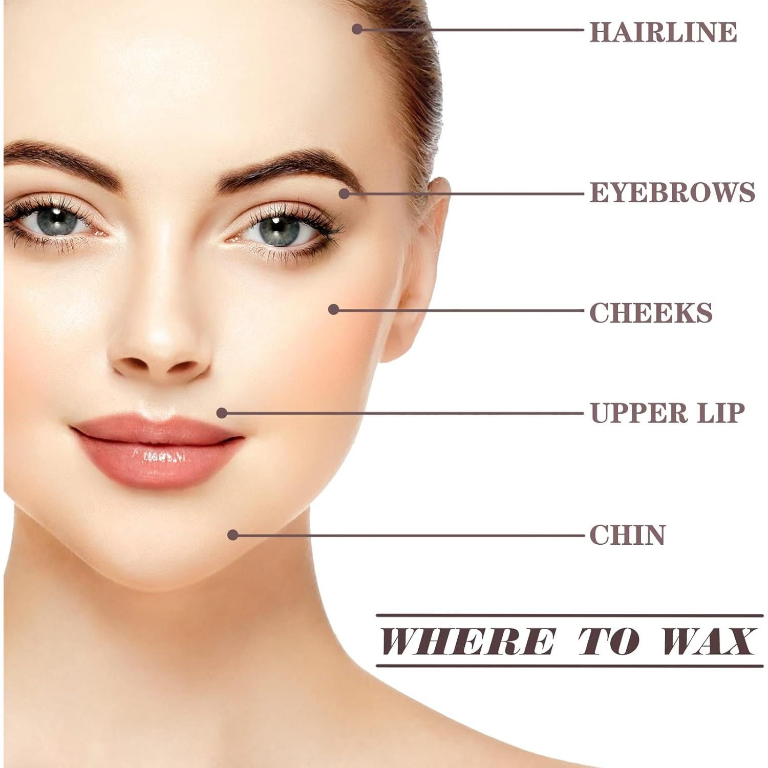 Palitos de Cera de Madera Demissle 400 Piezas para Cejas