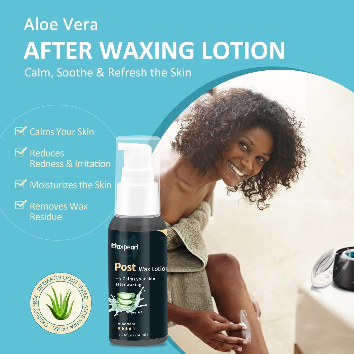 Kit de Depilación Maxpearl - Calentador Digital y Cera Dura