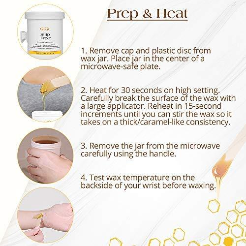 Cera para Depilación GiGi Strip Free 226 g Microondas