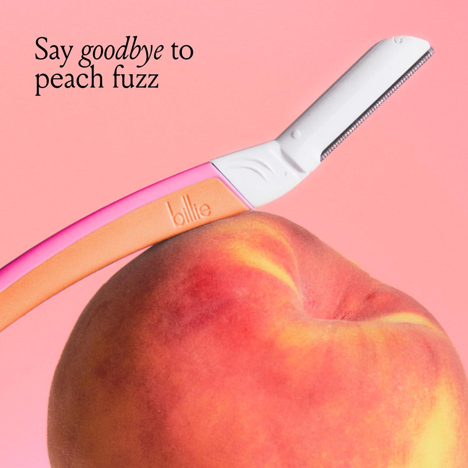 Kit Dermaplaning Billie Malibu - Mango Reutilizable + 3 Cuchillas