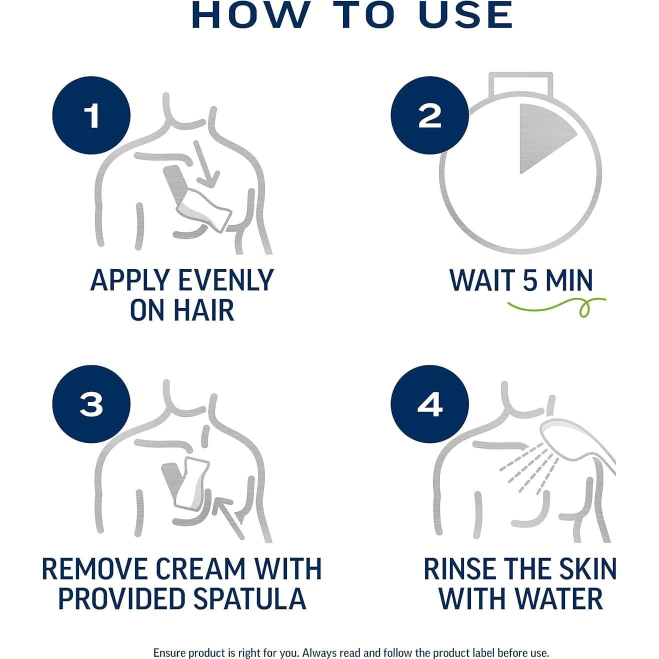 Crema Gel Depilatoria Veet para Hombres 400ml Piel Sensible