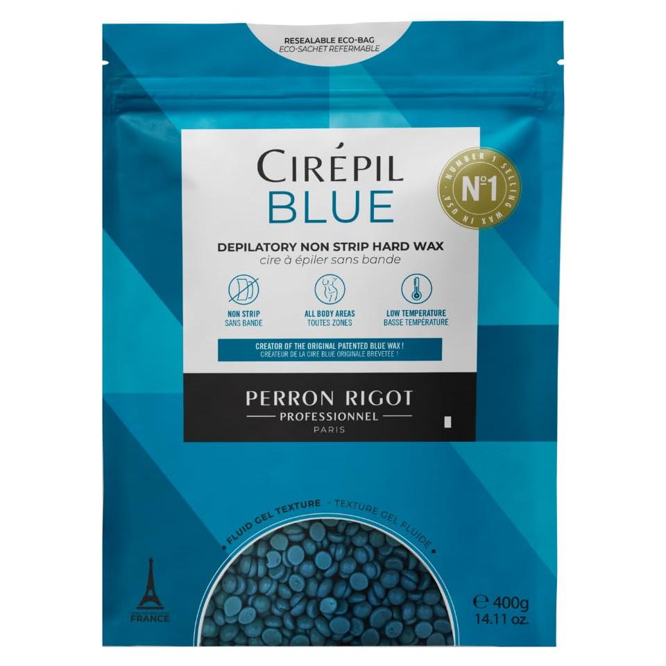 Cera Dura Cirepil Blue 400g Sin Fragancia Piel Sensible