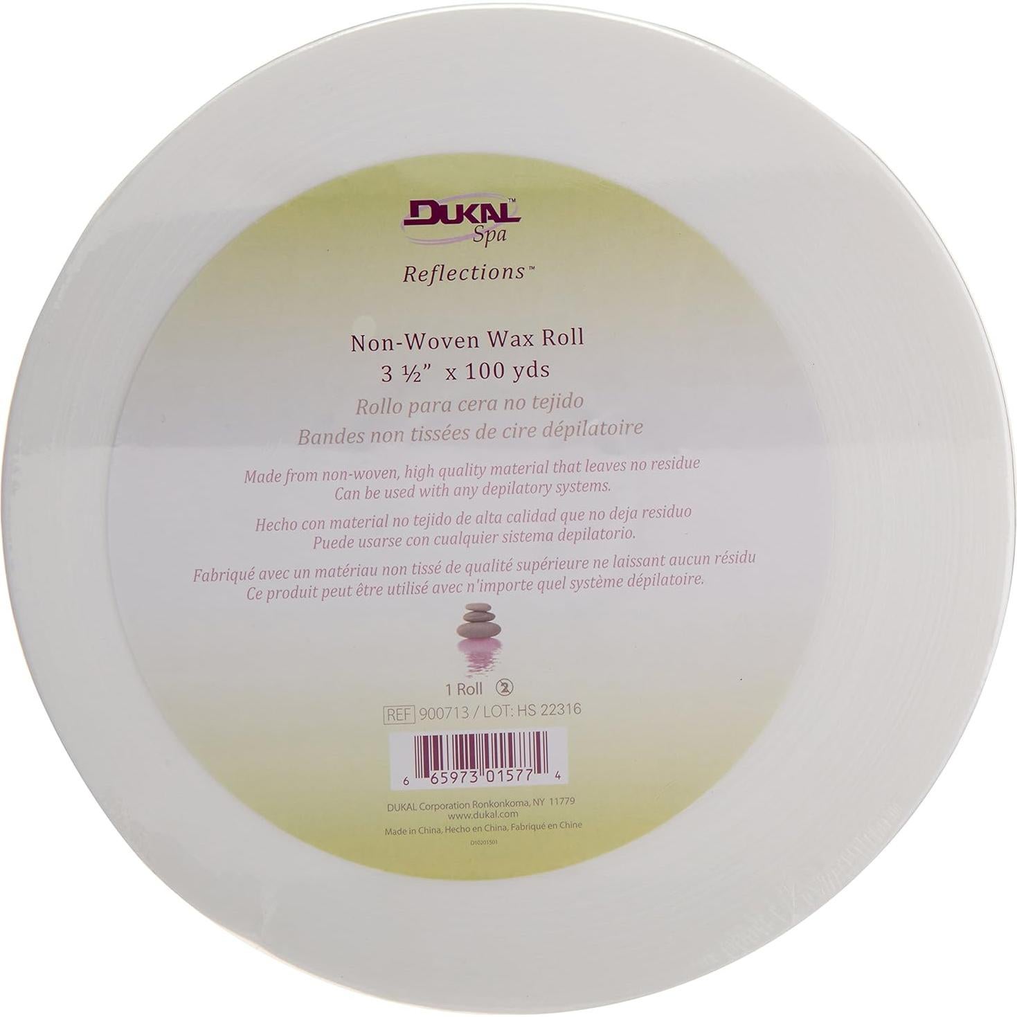 Tiras de Cera No Tejidas Dukal para Depilación - 10 Unidades