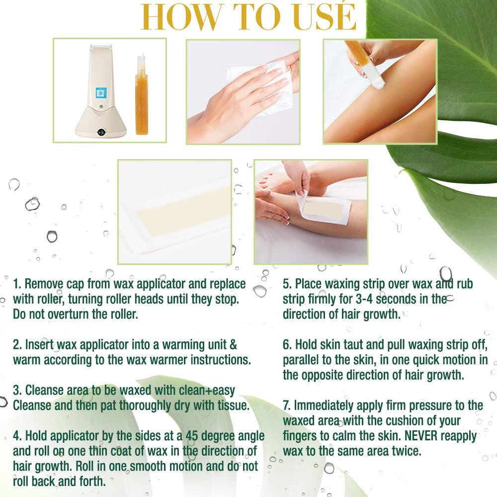 Recambio de Cera Roll-On Clean + Easy 3 Paquetes 70g