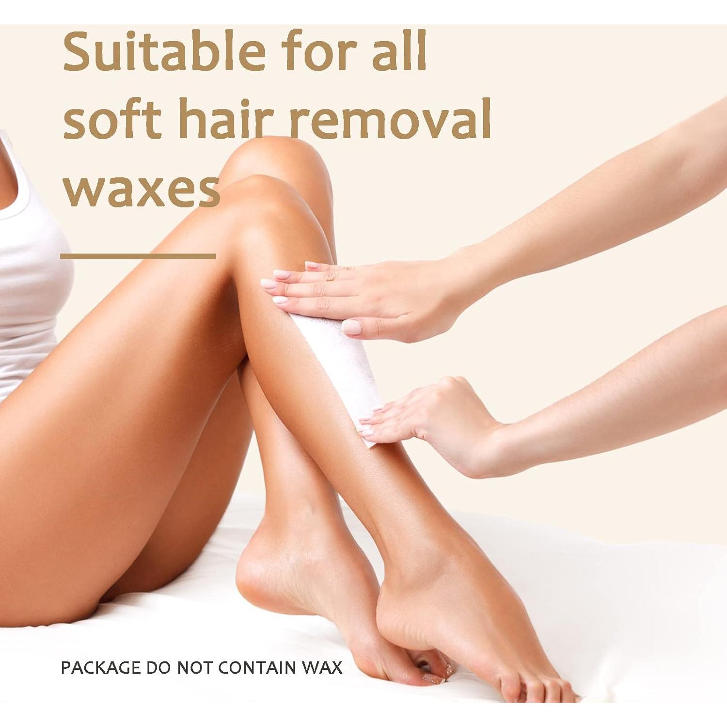 Tiras de Cera No Tejidas Primpro 500 Piezas para Depilación