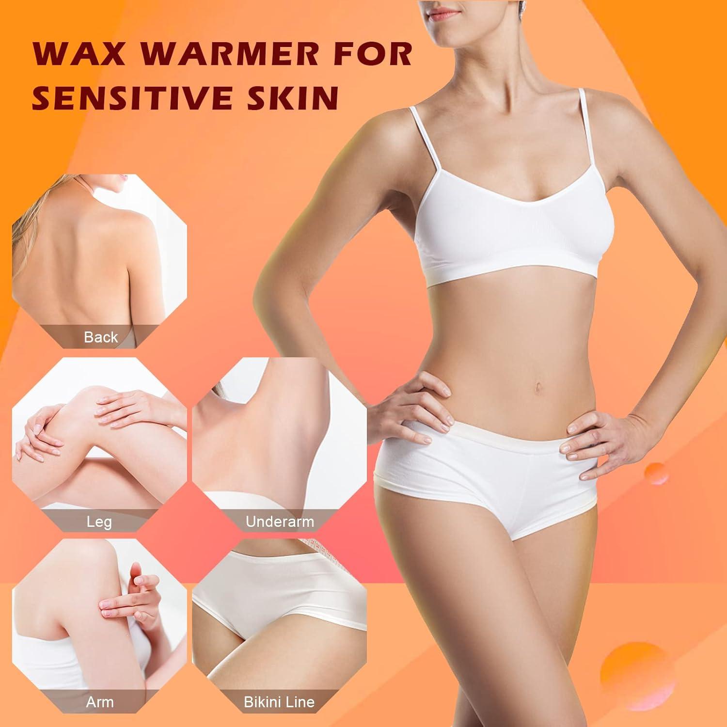 Kit de Cera Digital CENYEDA Roll On para Piel Sensible