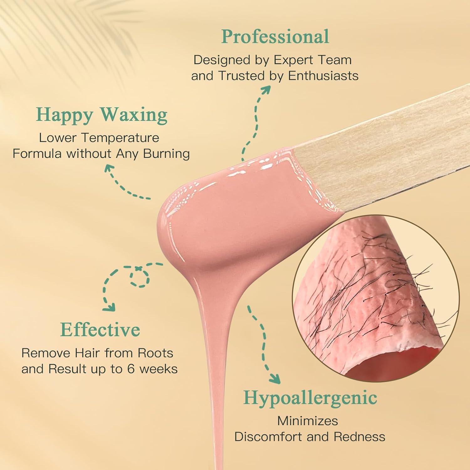 Perlas de Cera Dura Bouvetan 1.3kg para Depilación Total