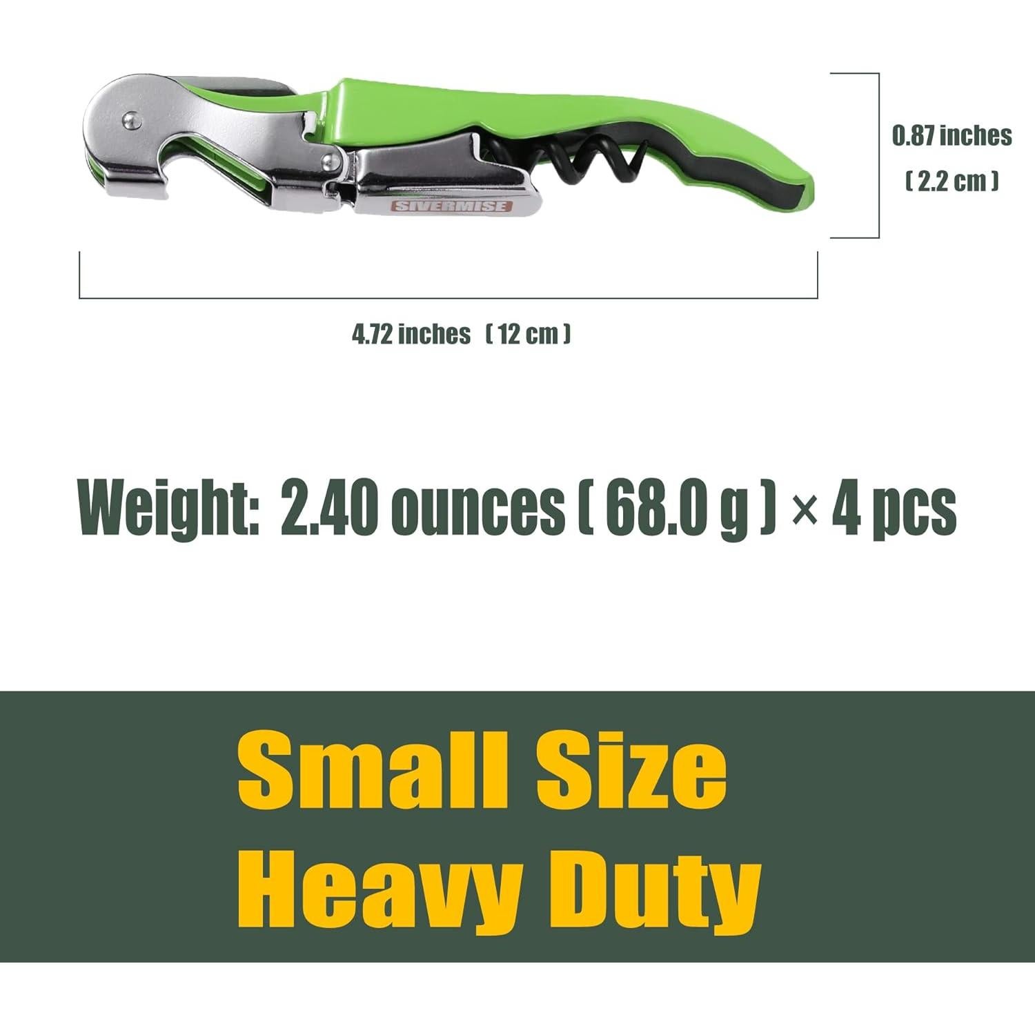 Sacacorchos de Camarero SIVERMISE Multicolor - Set de 4