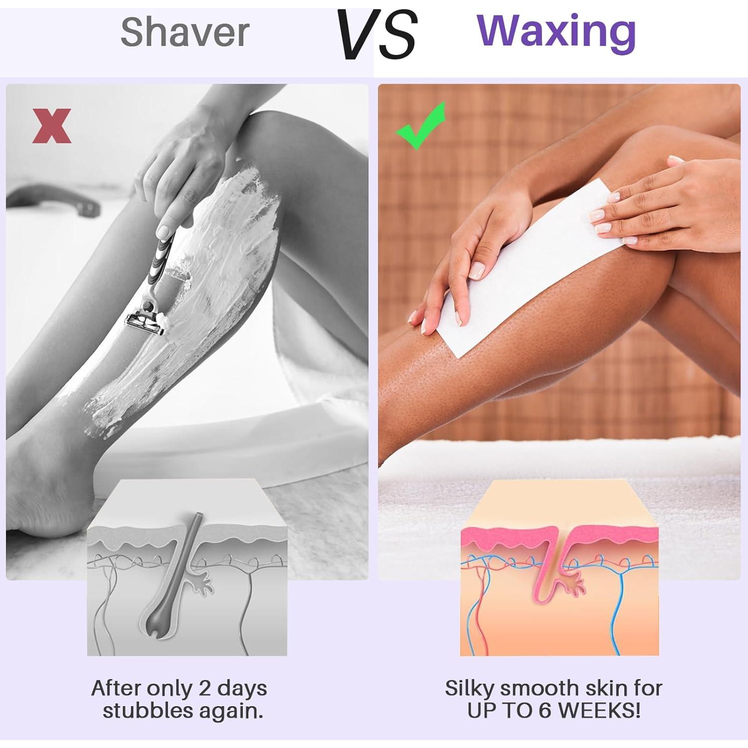 Kit de Depilación con Cera Dura BLITZWAX 120 Piezas