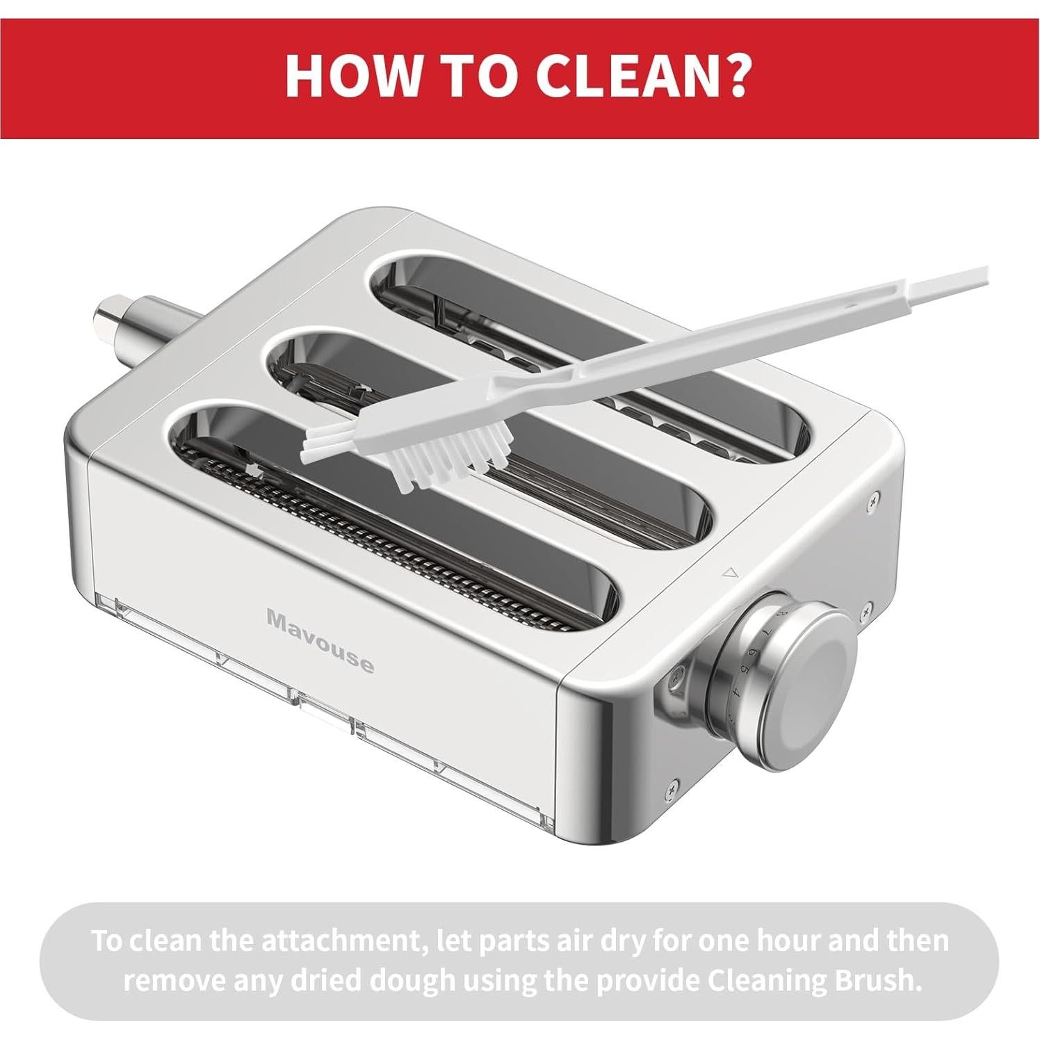 Accesorio Hacedor de Pasta 3 en 1 Mavouse para KitchenAid