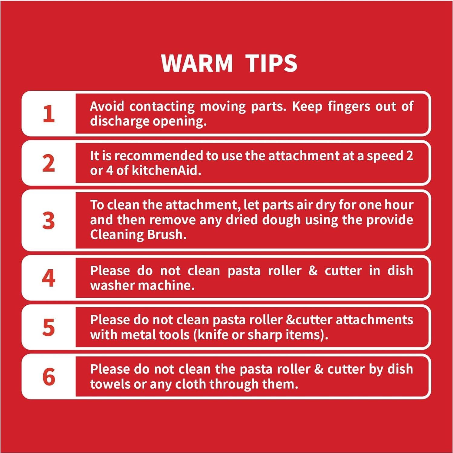 Accesorio Hacedor de Pasta 3 en 1 Mavouse para KitchenAid