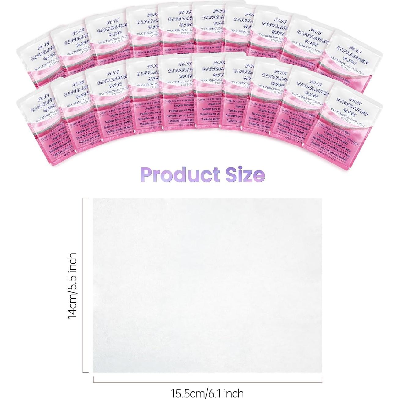 Toallitas Calmantes Post Cera LaWink - 26 Pcs para Piel