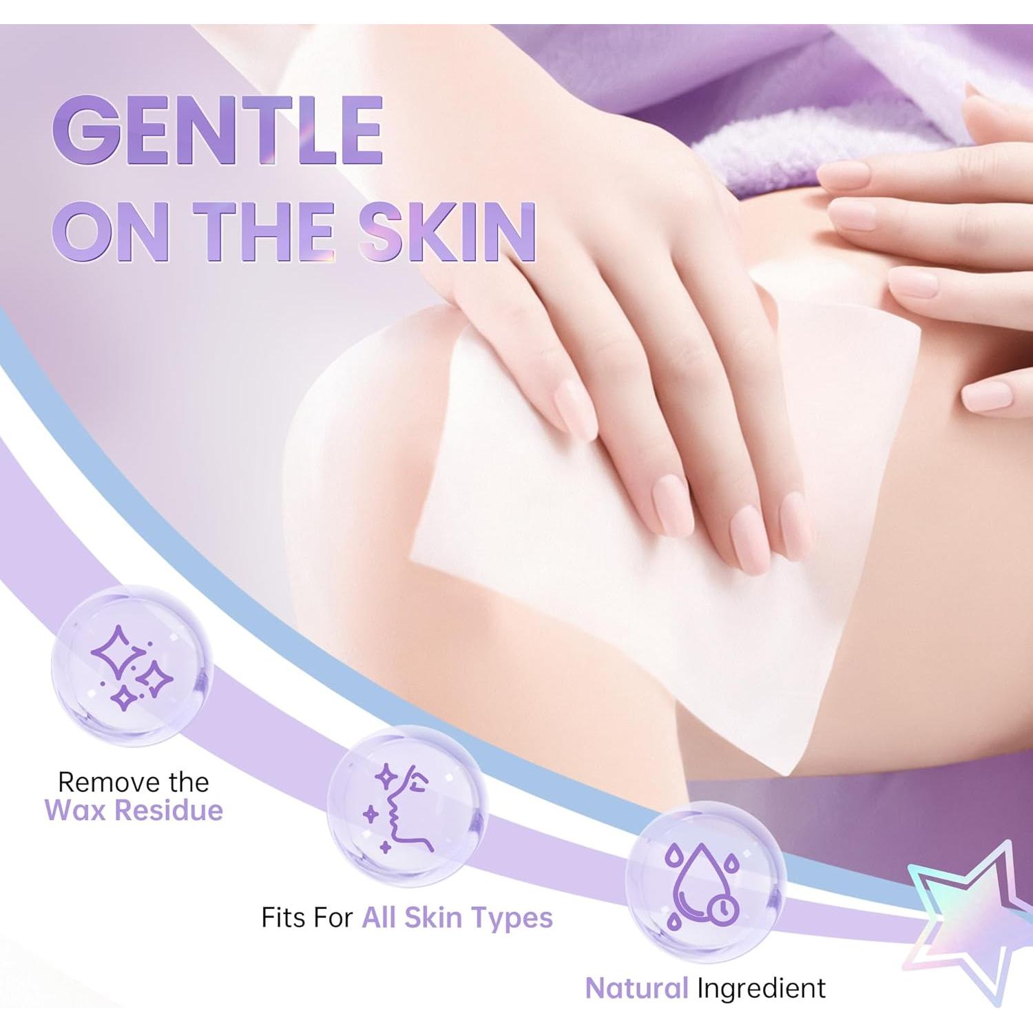 Toallitas Calmantes Post Cera LaWink - 26 Pcs para Piel