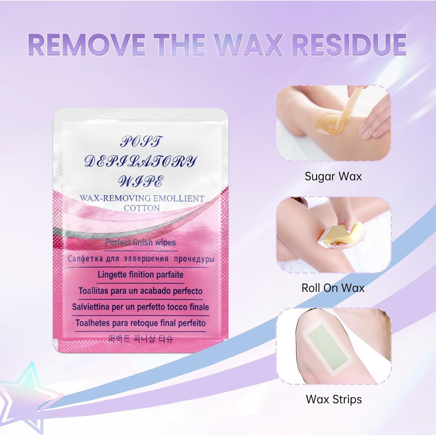 Toallitas Calmantes Post Cera LaWink - 26 Pcs para Piel