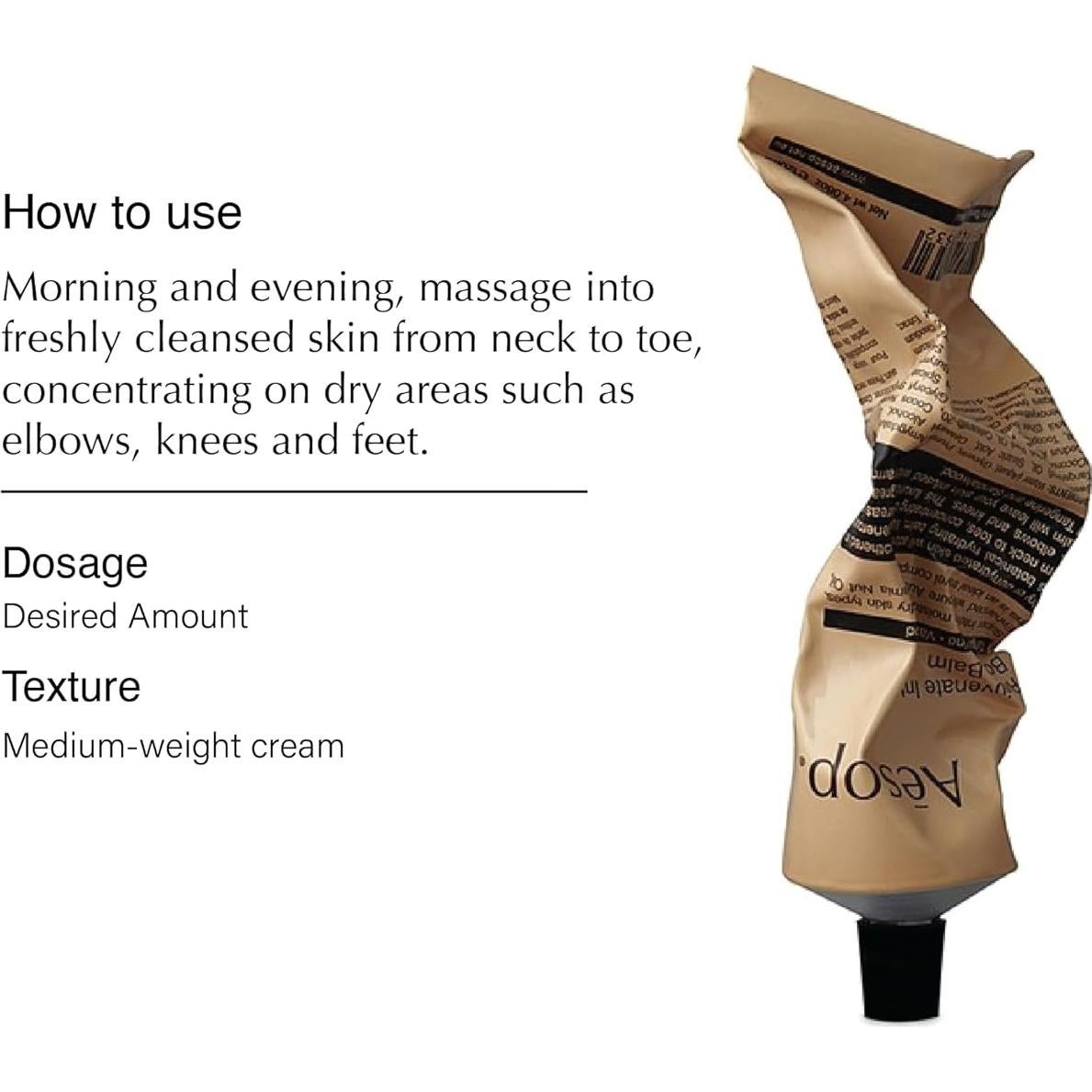 Bálsamo Corporal Intensivo Aesop 100 mL Rejuvenecedor