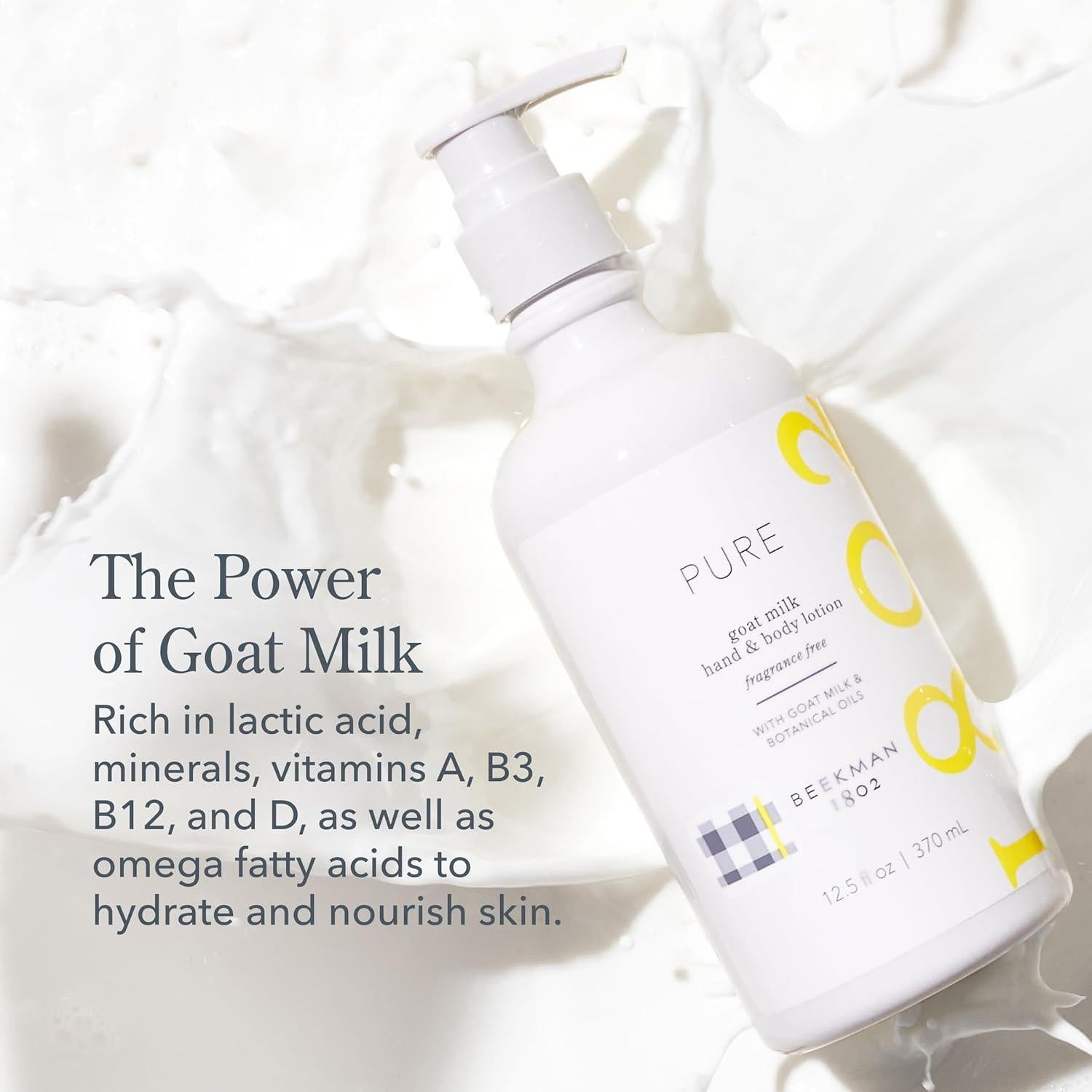 Loción Hidratante Beekman 1802 Leche de Cabra 370 ml