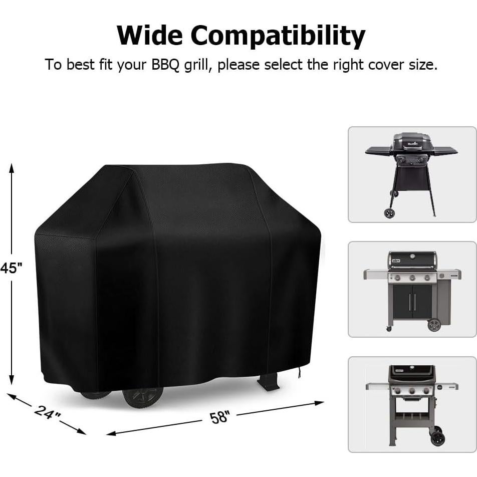 Funda para Parrilla iCOVER 147x61x114 cm Impermeable